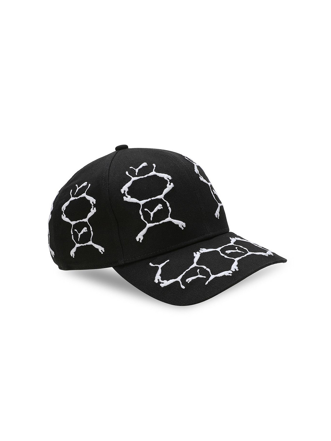 Puma Unisex Cat Embroidered Cotton Baseball Cap