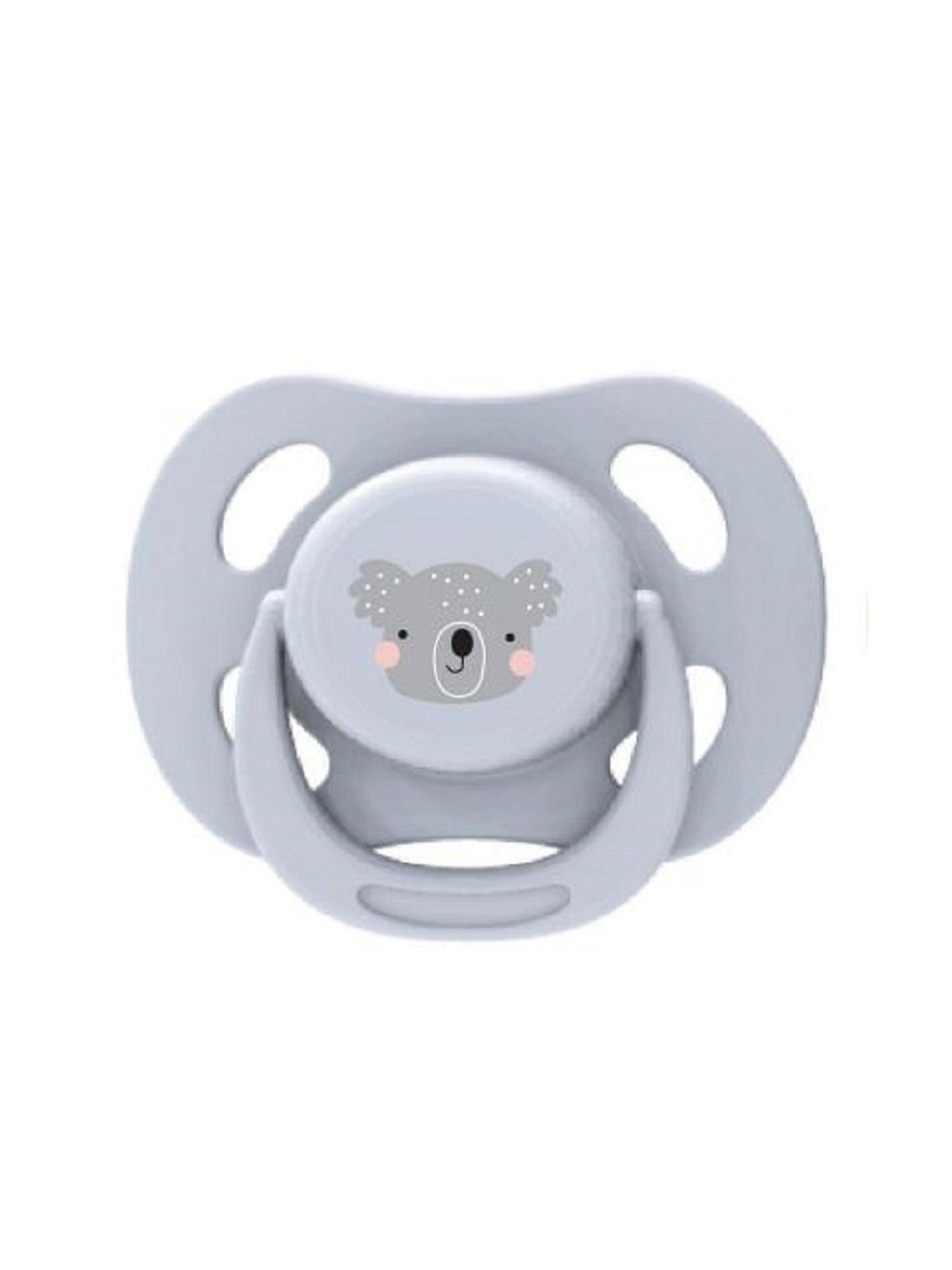 Adore Airo! The Symmetrical Pacifier that Glows in Dark with Storage Case- Grey