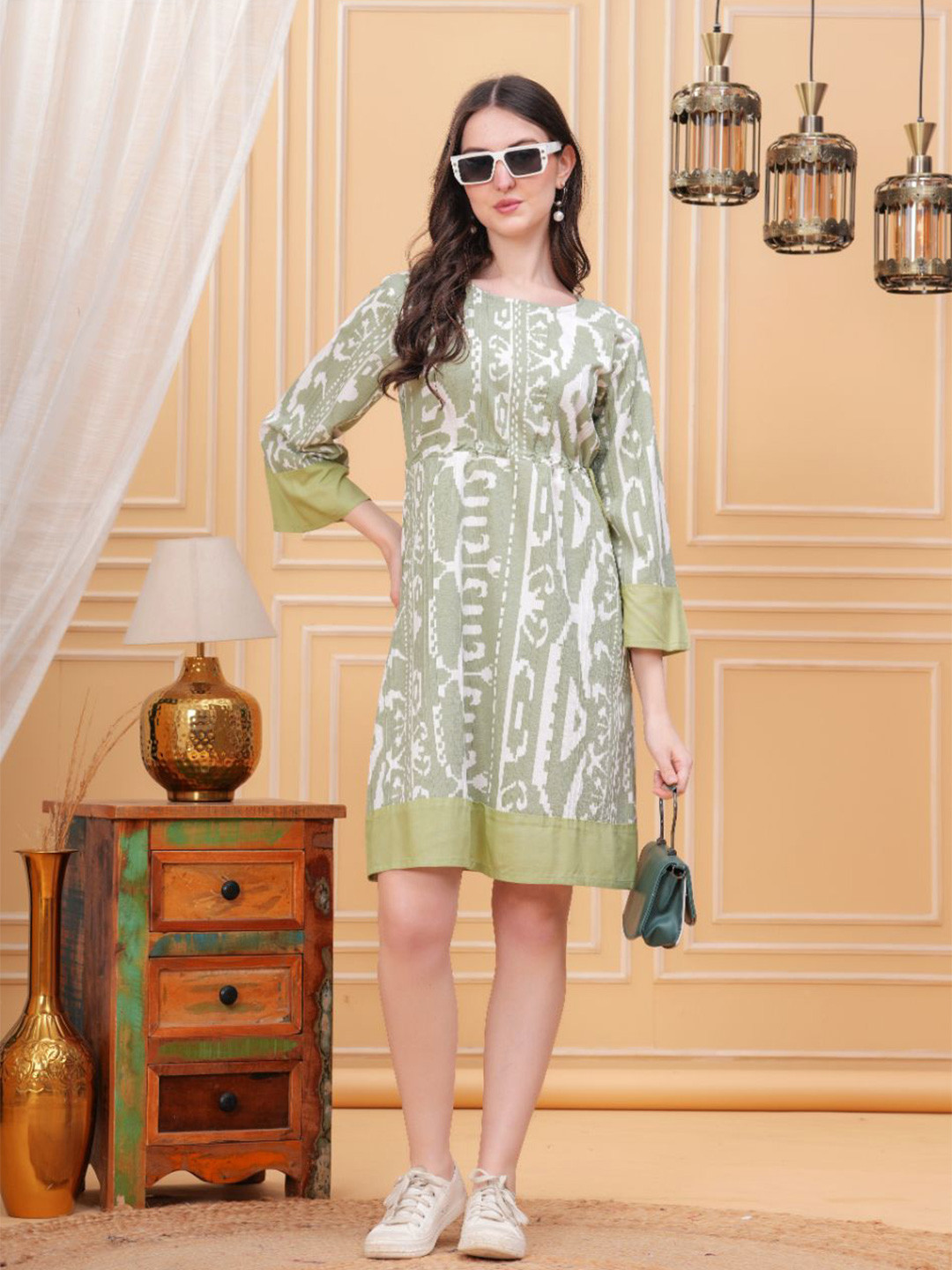 BAESD Floral Formal Fit & Flare Dress