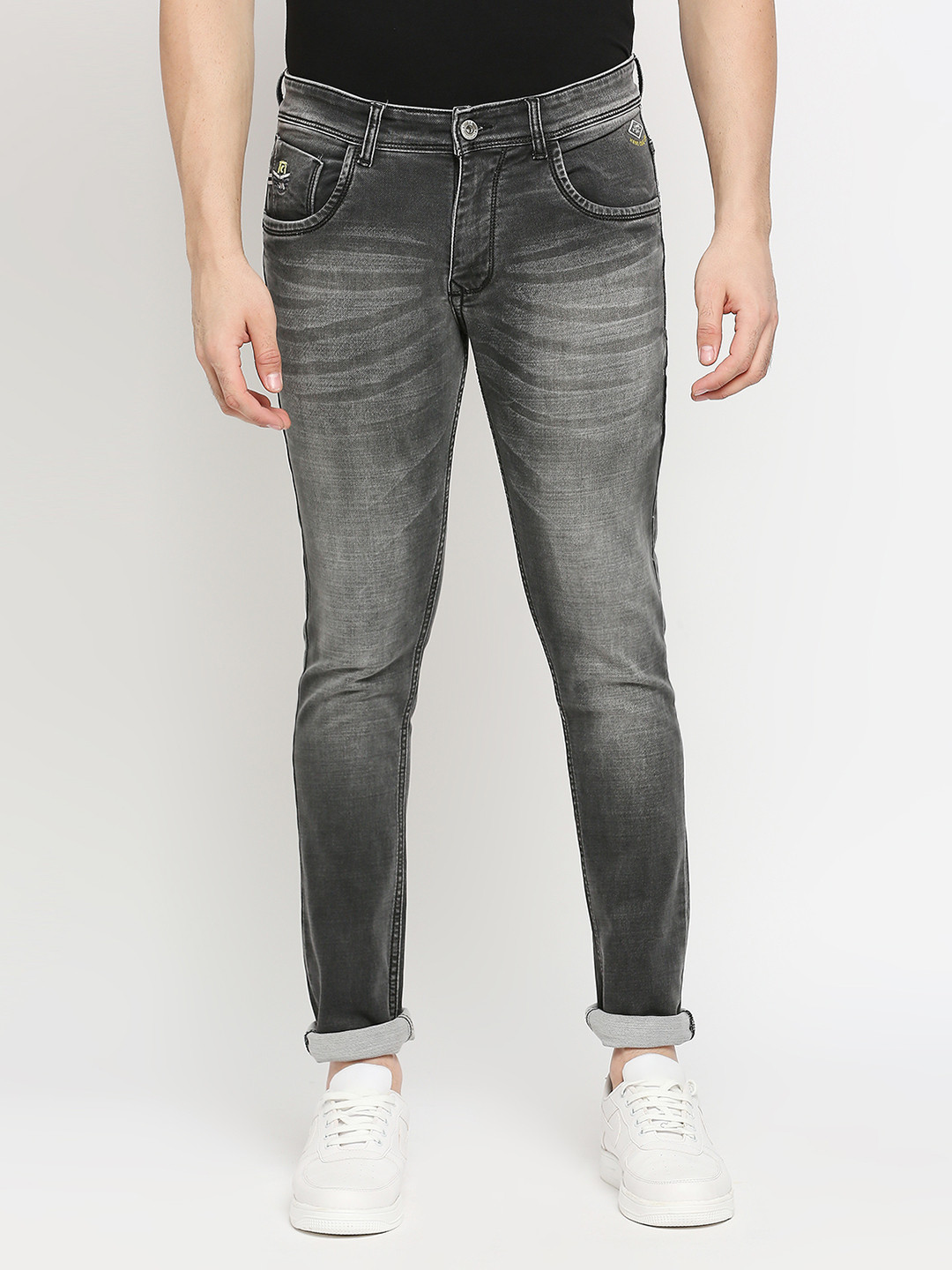 TCI Men Slim Fit Heavy Fade Jeans