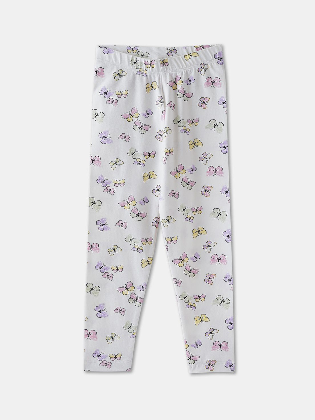 R&B Girls Mid-Rise Ankle-Length Leggings