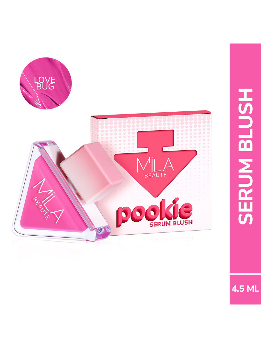 MILA BEAUTE Pookie Long Lasting Matte Finish Serum Blush - 4.5 ml - Love Bug