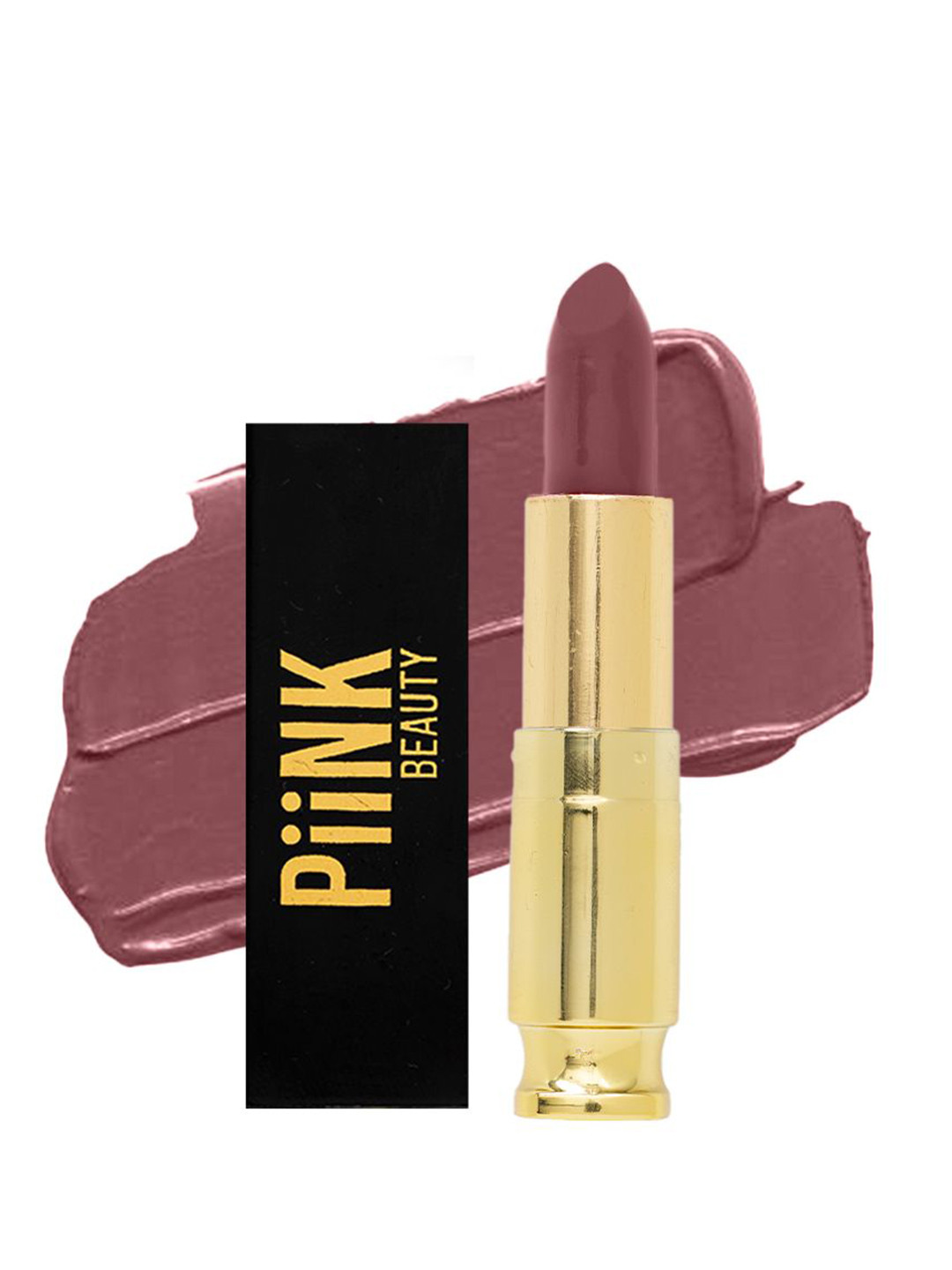 PiiNK Beauty Weightless Long Lasting Creamy Matte Lipstick- 4.2 g - Rosewood Red CM- 08