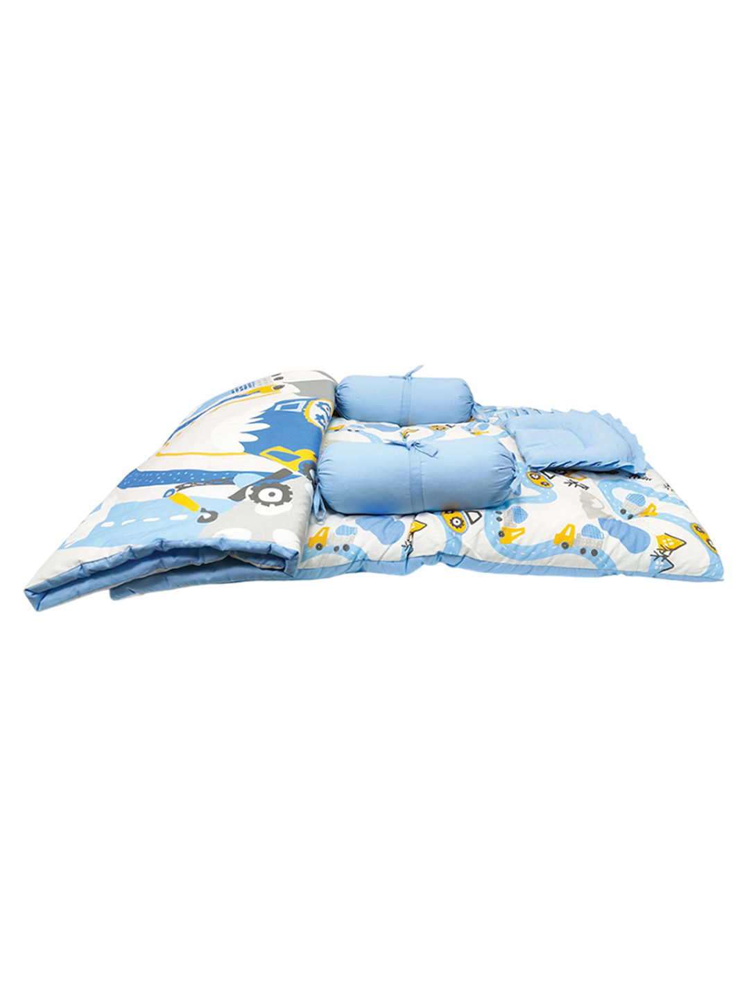 Nuluv Pack of 5 Infant Pure Cotton Soft Quilt Baby Blanket Bed Sets