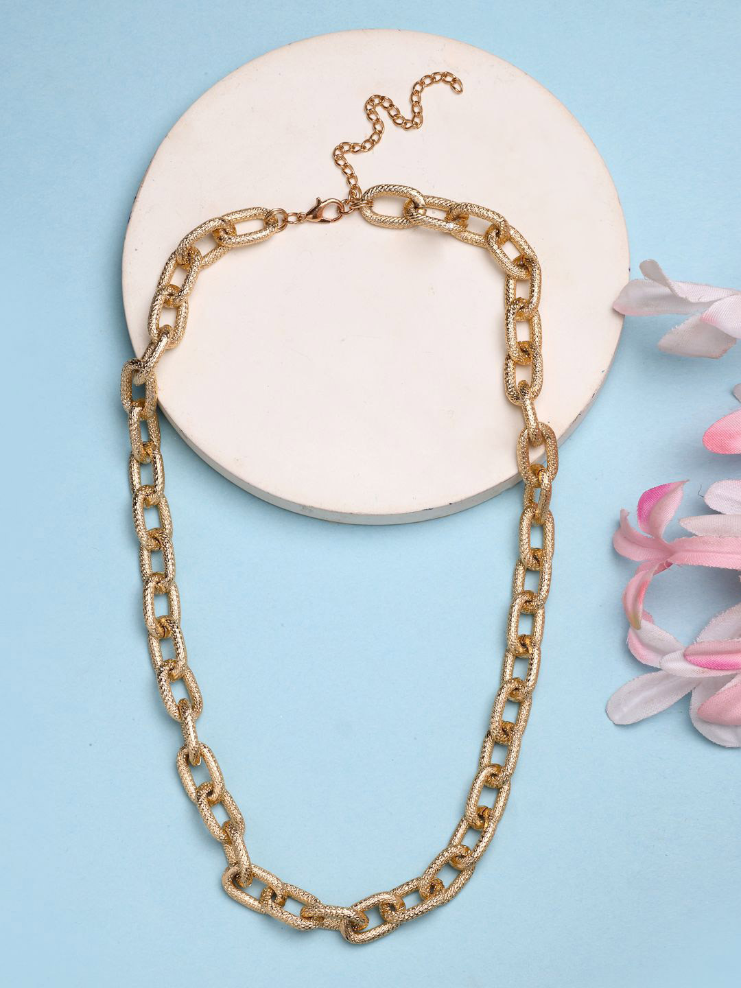 VESTIDO MODAS Gold-Plated Link Chains