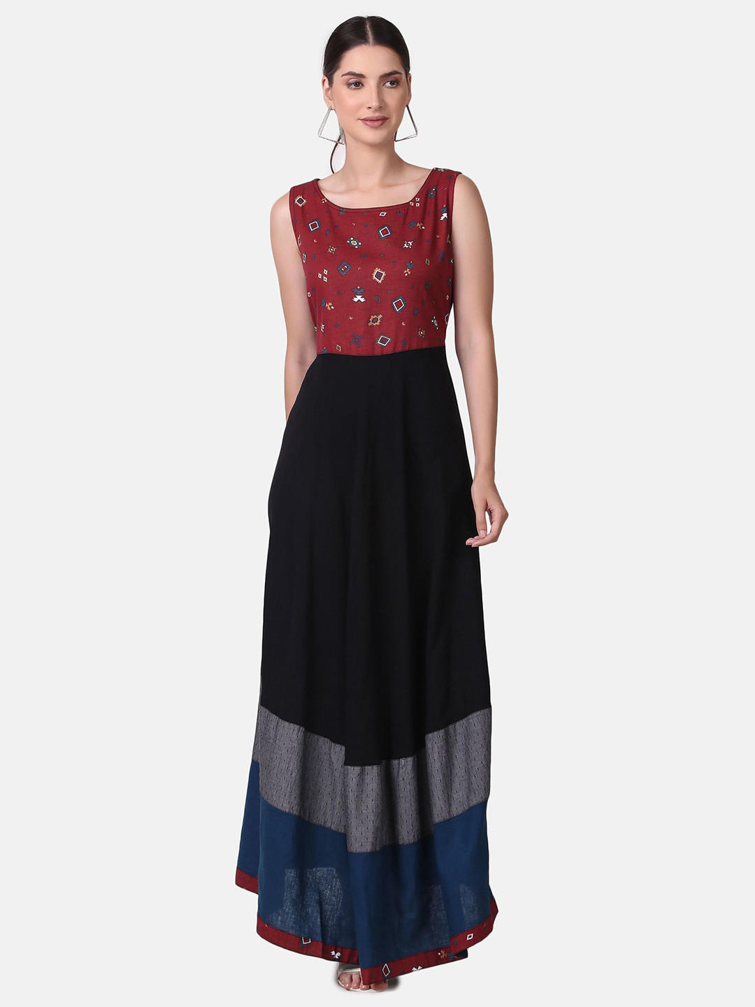 Pose india A-Line Maxi Dress