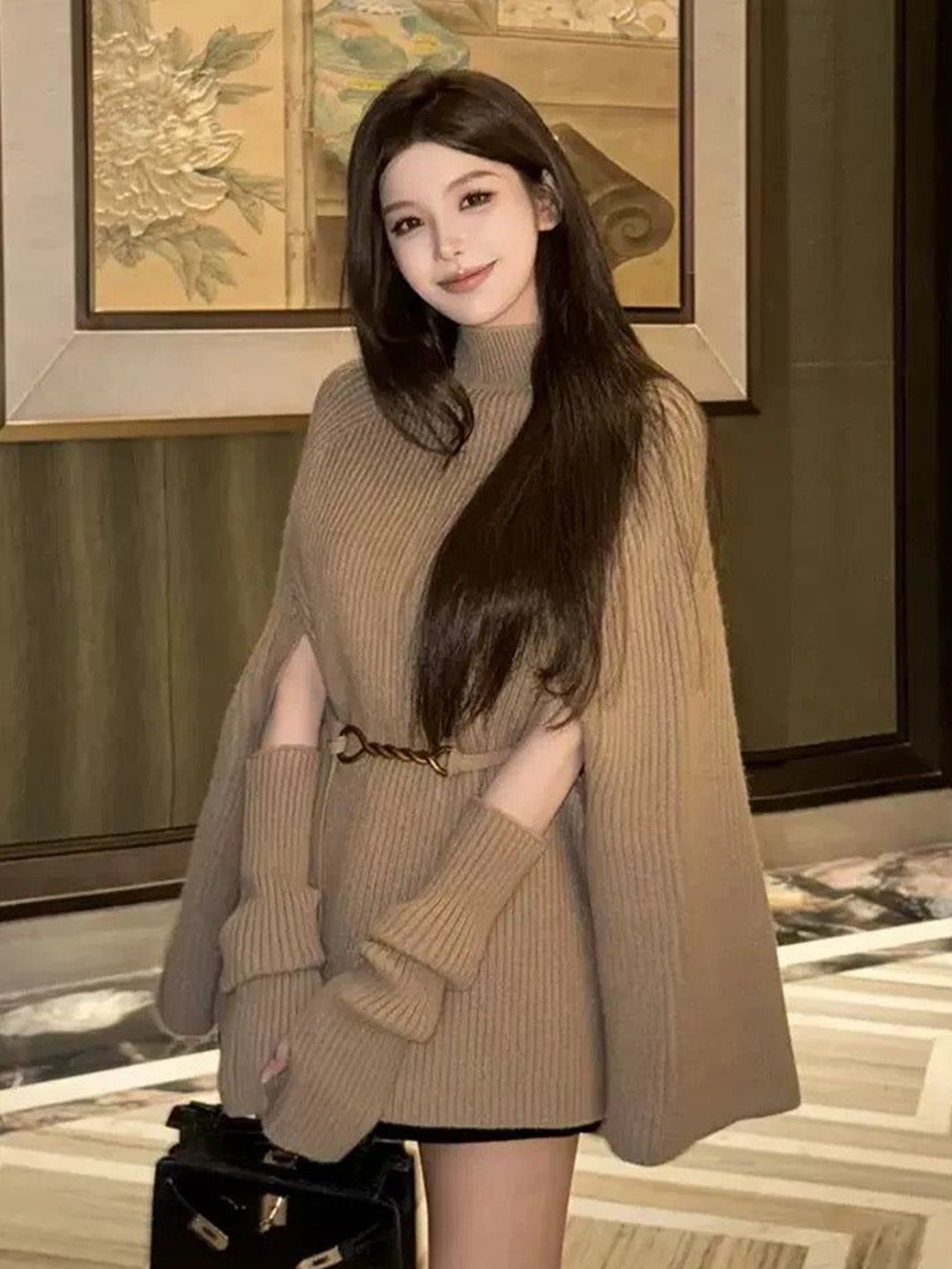 Miss Mosa By Akanksha  Women Susan Premium Winter Capes