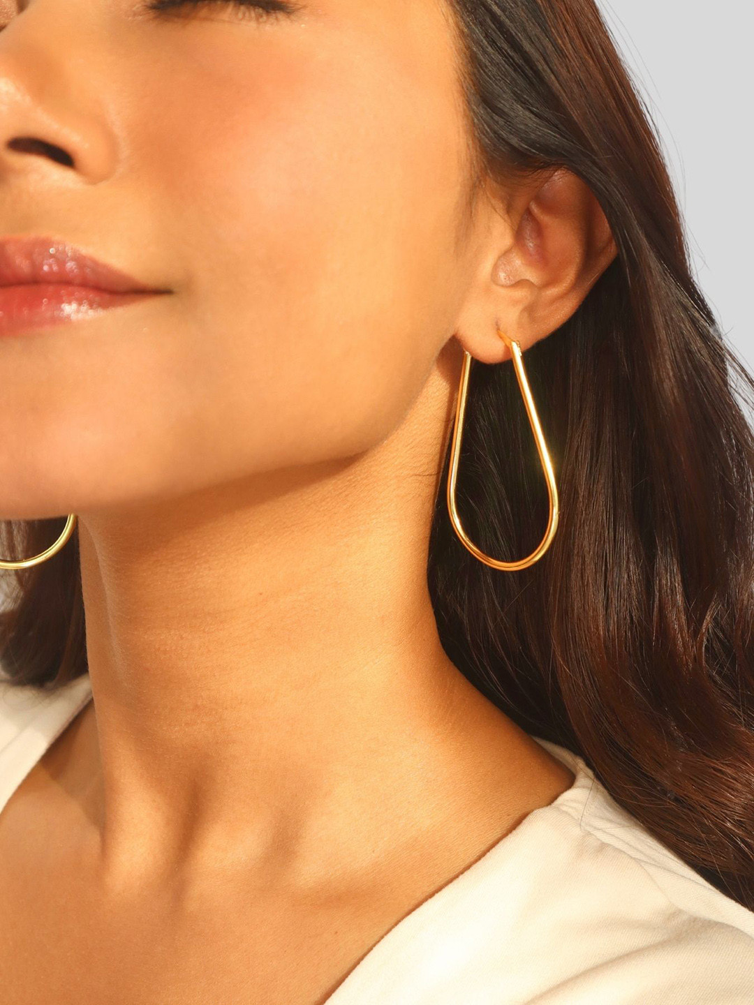 House of Pehr Gold Plated Trendy Long Earrings