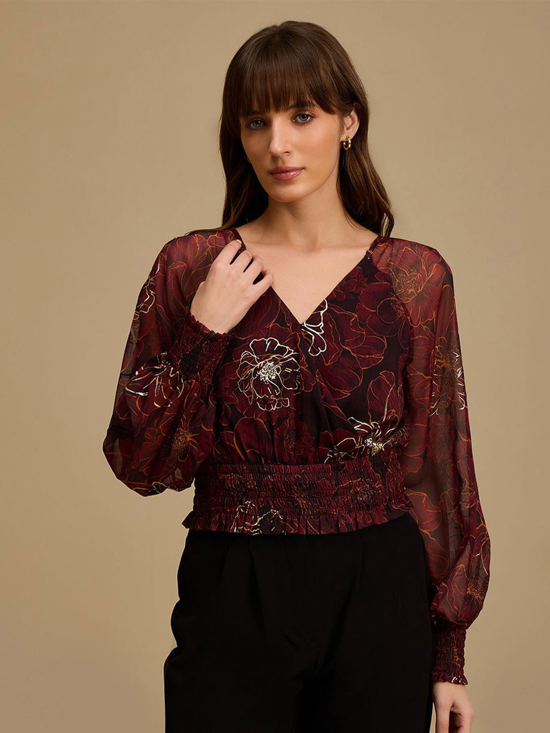 Kazo Women Felix Blouse Top