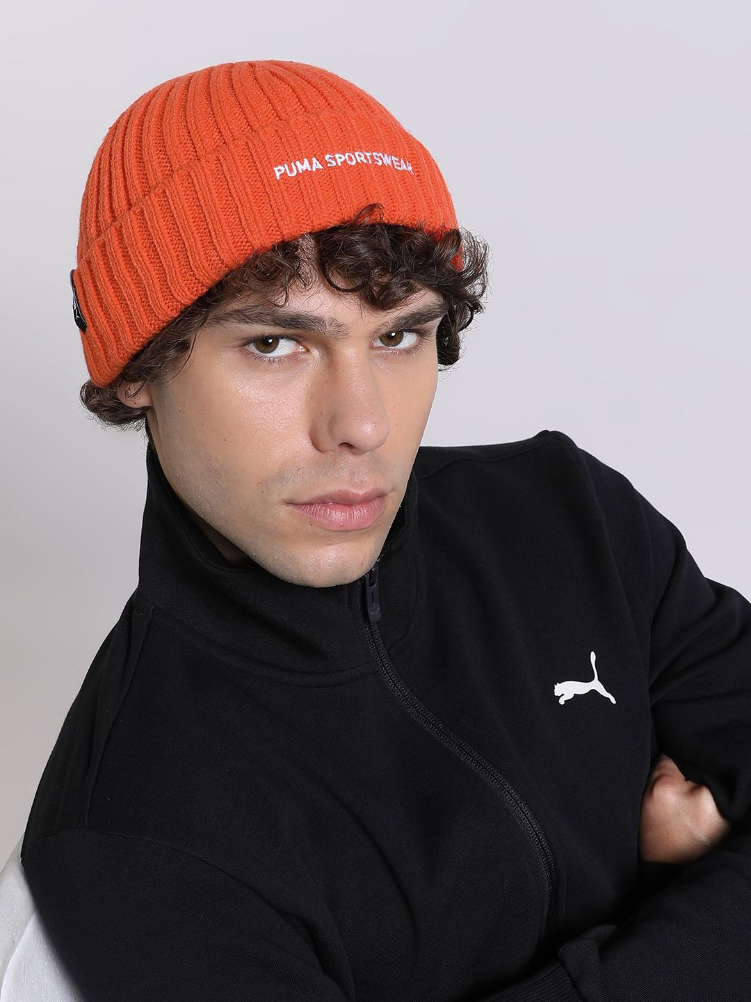 Puma Acrylic Sportwear Fisherman Beanie