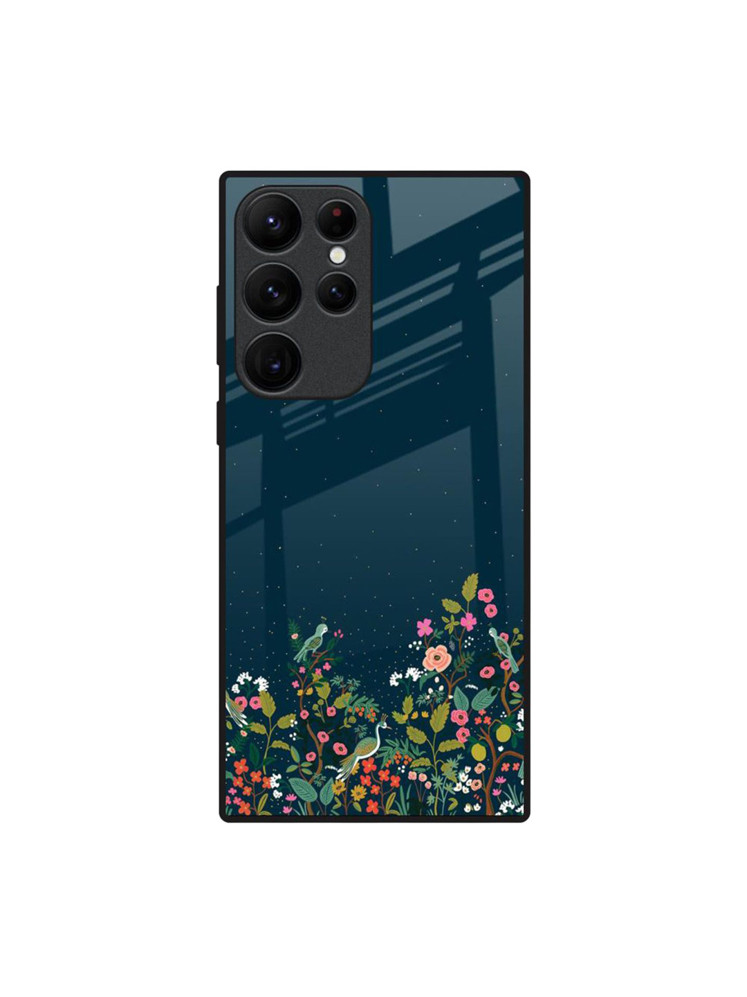 QRIOH Small Garden Printed Samsung Galaxy S22 Ultra Back Case