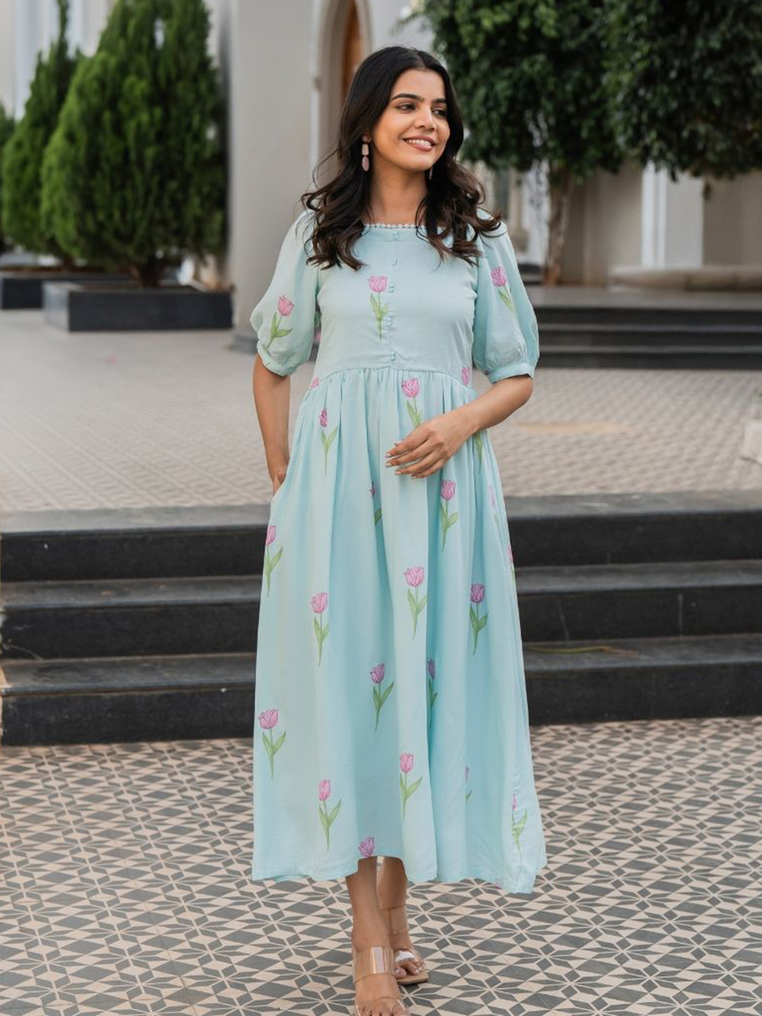 HAY Women Clothing Fit and Flare Dress