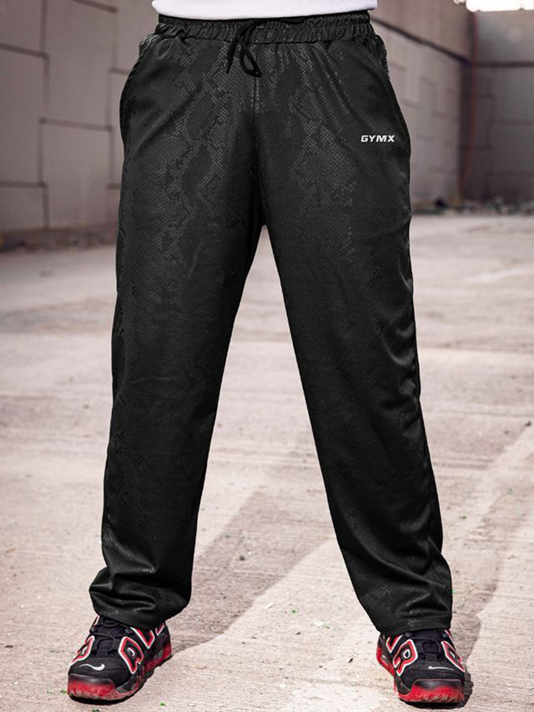 GYMX Men Mid Rise Track Pants