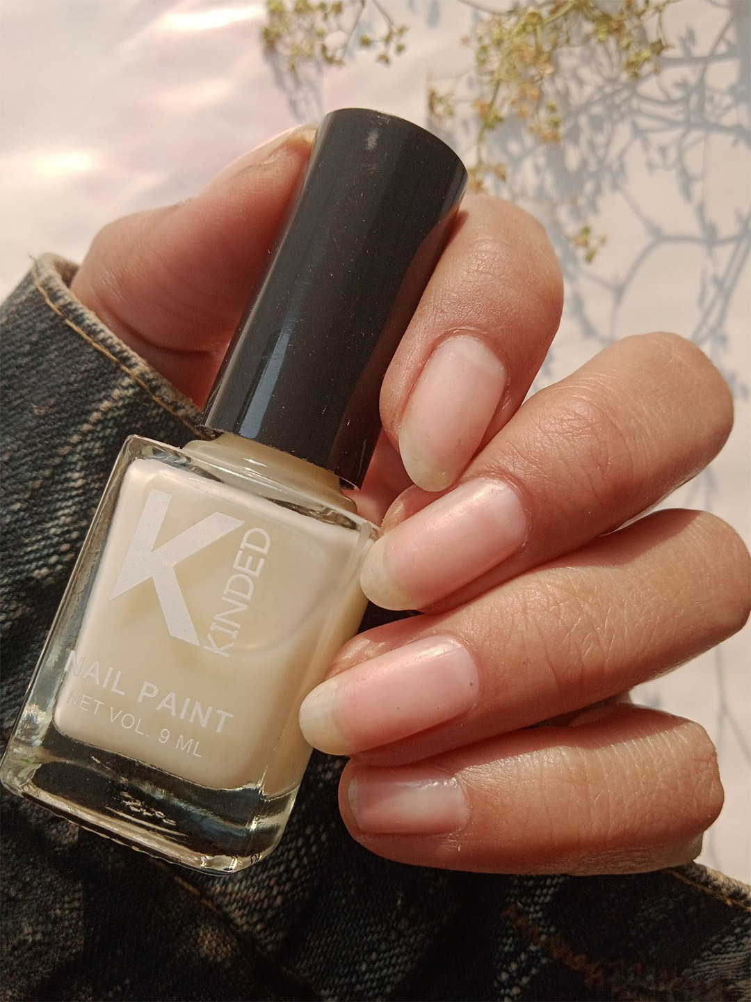 KINDED Matte Finish Long Lasting Nail Paint - 9 ml - Matte Me Top & Base Coat 60