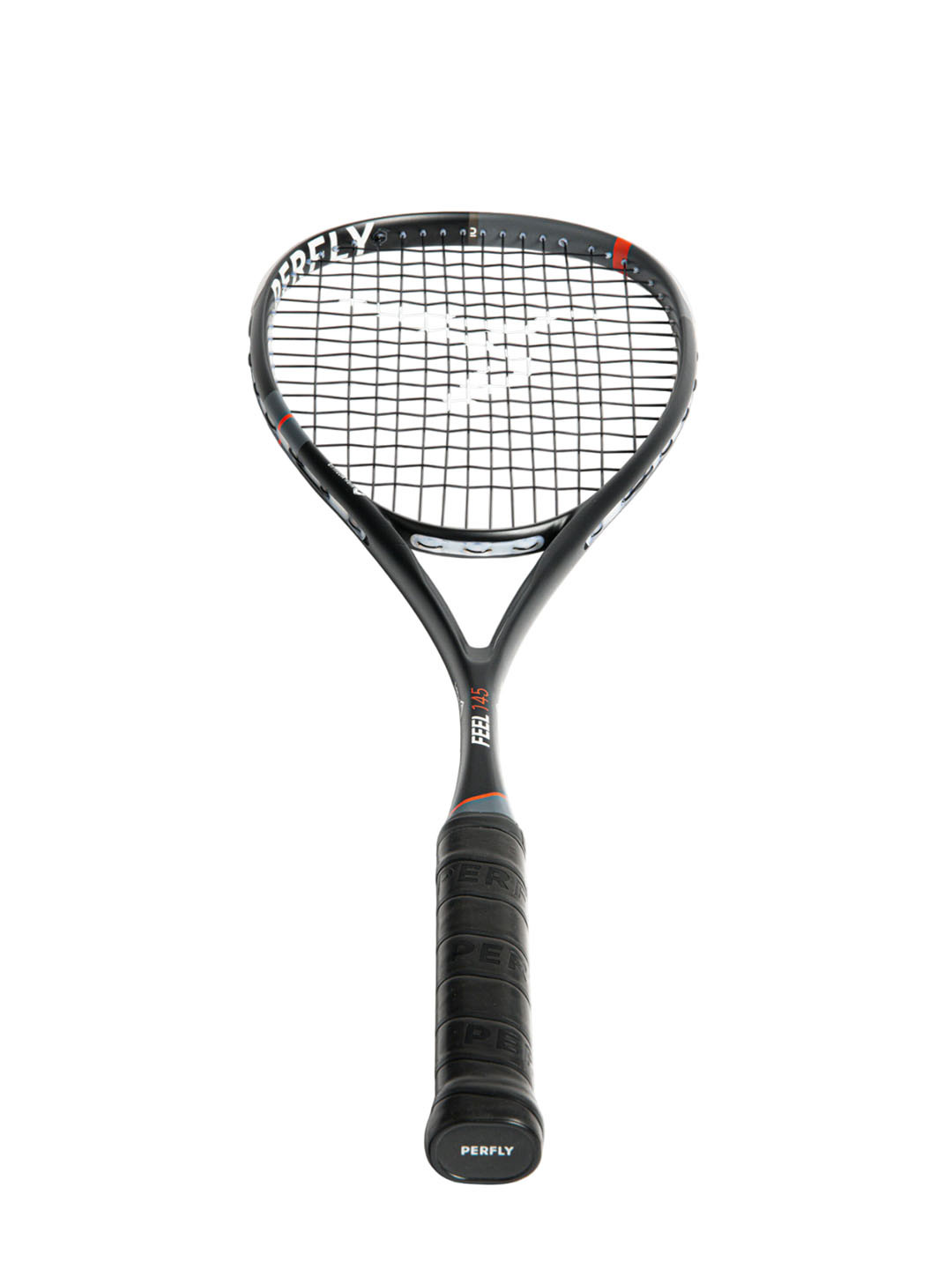 Decathlon PERFLY - Black & White Carbon Fiber Squash Racquets