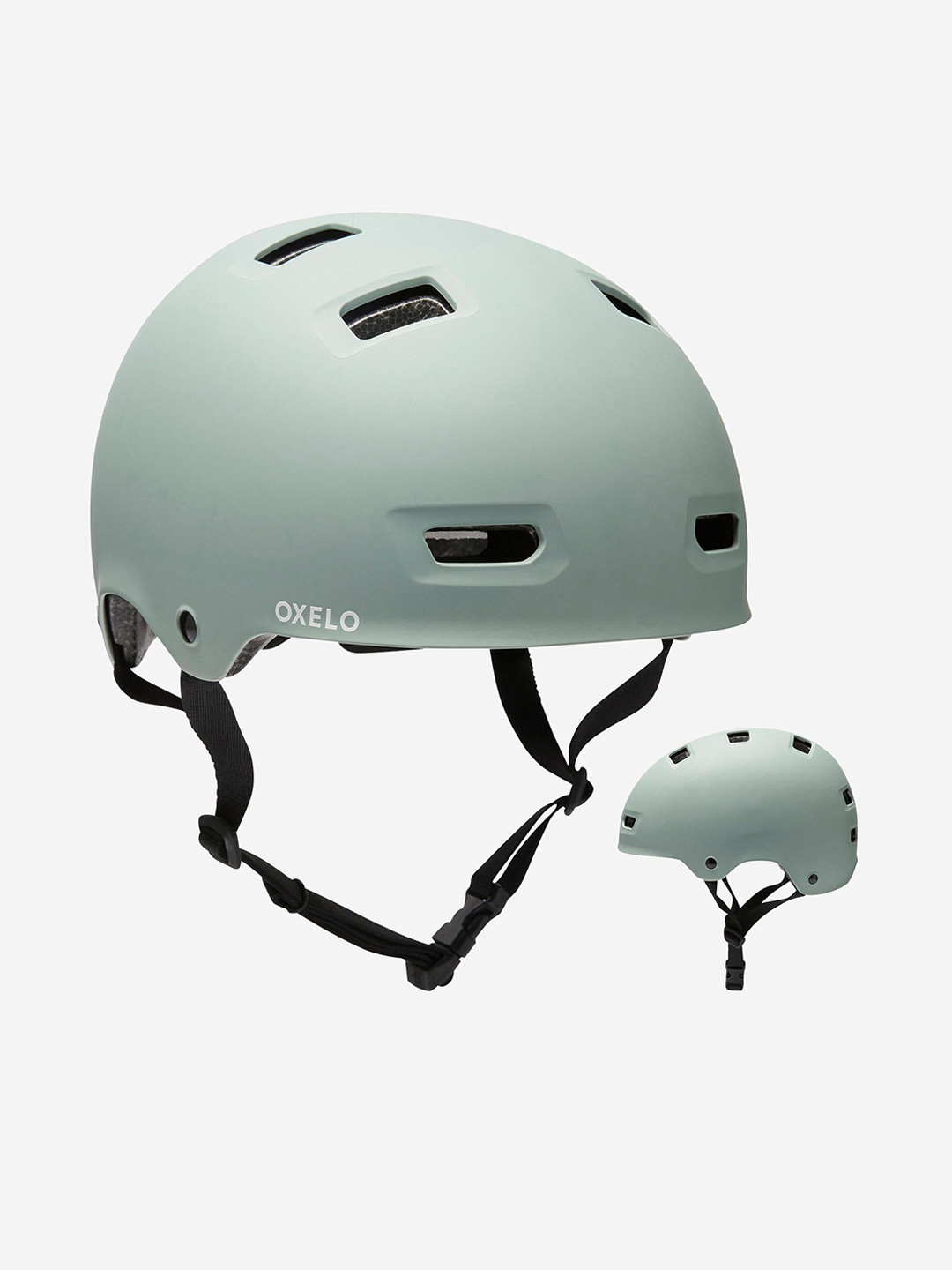 Decathlon Oxelo Lnline Skating Skateboarding Scootering Helmet Mf500 Helmets