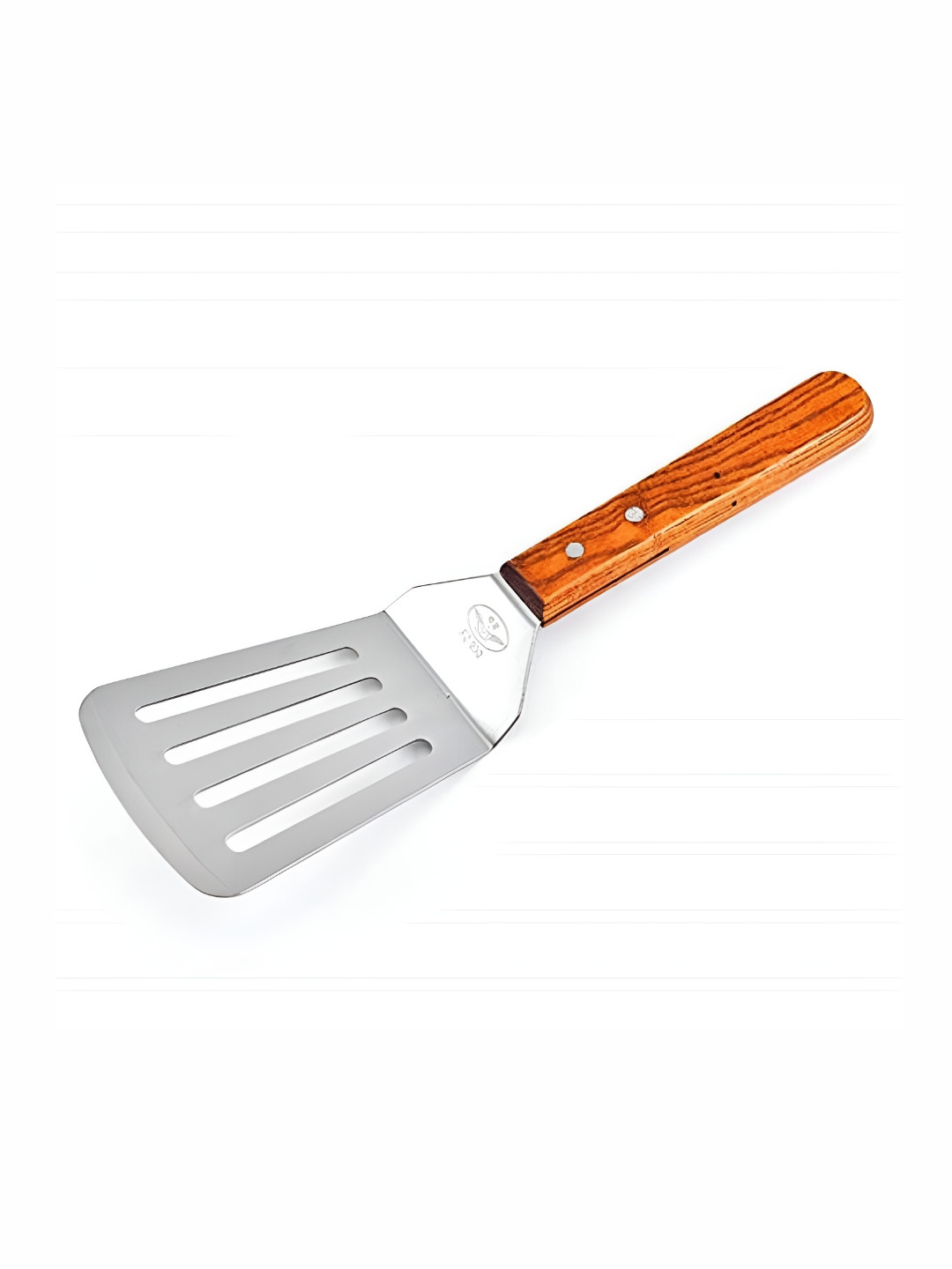 Baskety Steel Stainless Steel Griddle Slotted Big Spatula