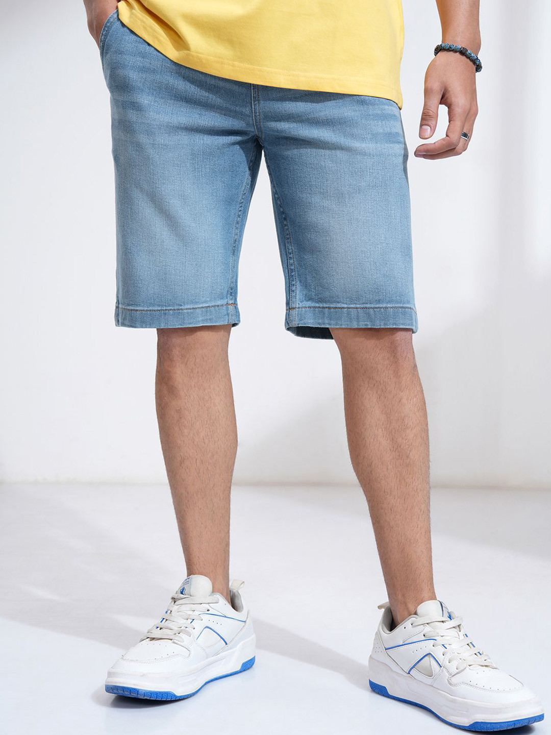 HIGHLANDER Men Mid-Rise Jogger Fit Shorts