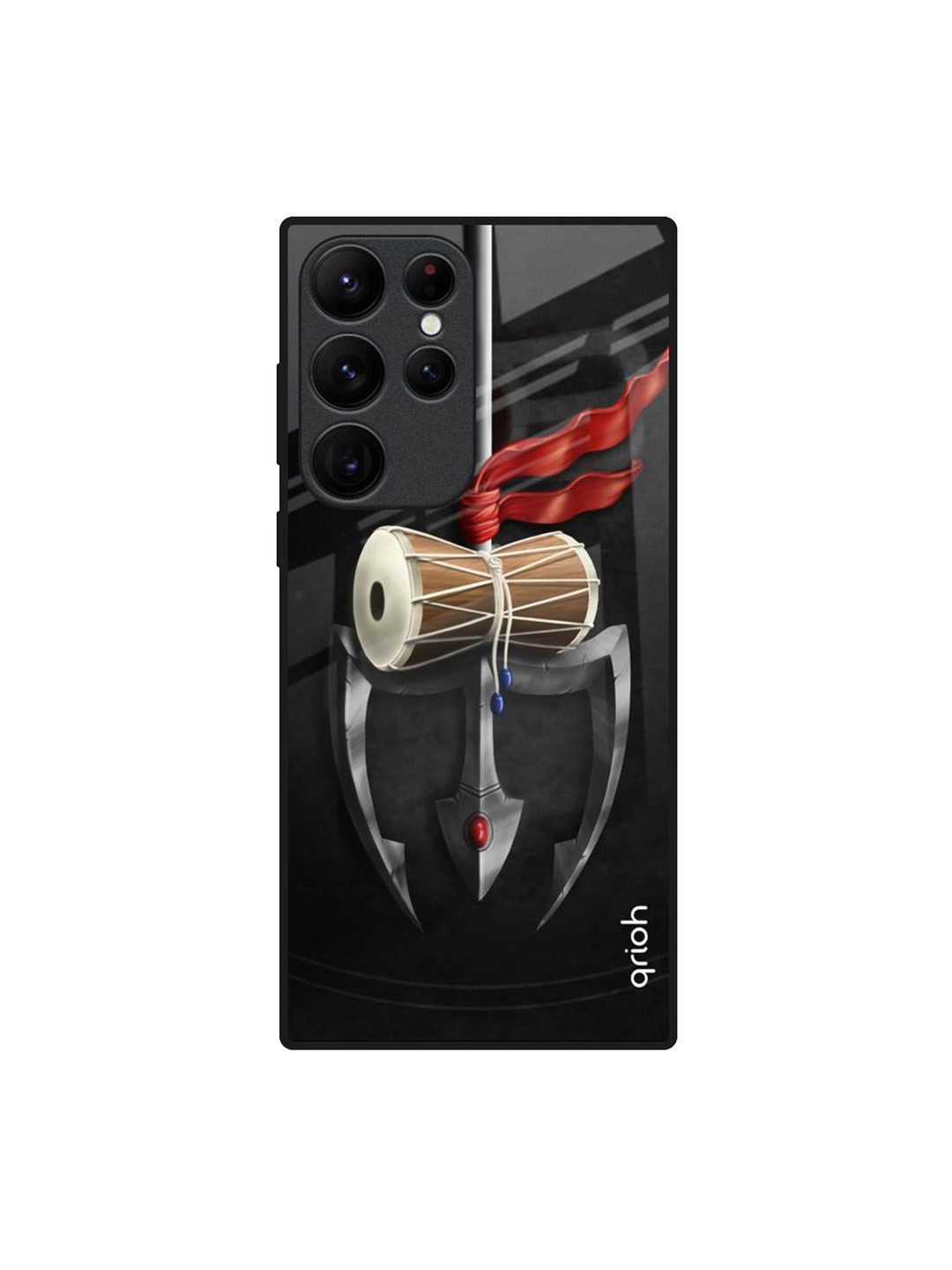 QRIOH Power Of Lord Printed Samsung Galaxy S22 Ultra Back Case