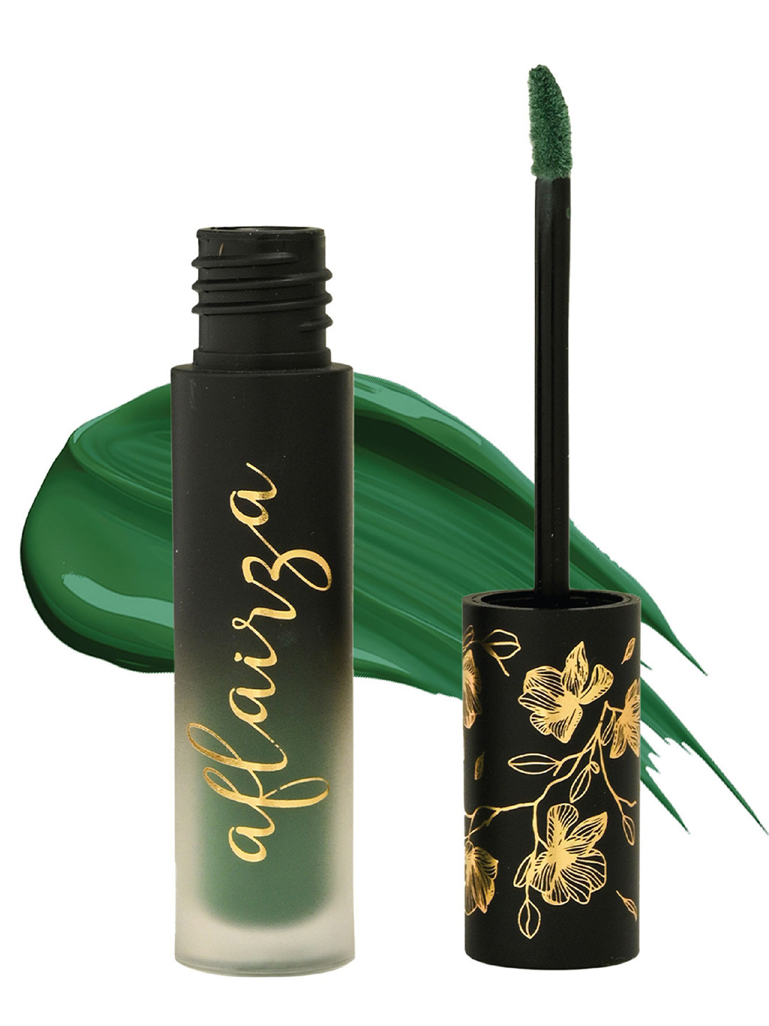 AFLAIRZA Premium Velvet Waterproof Liquid Eyeshadow - 5ml - Green