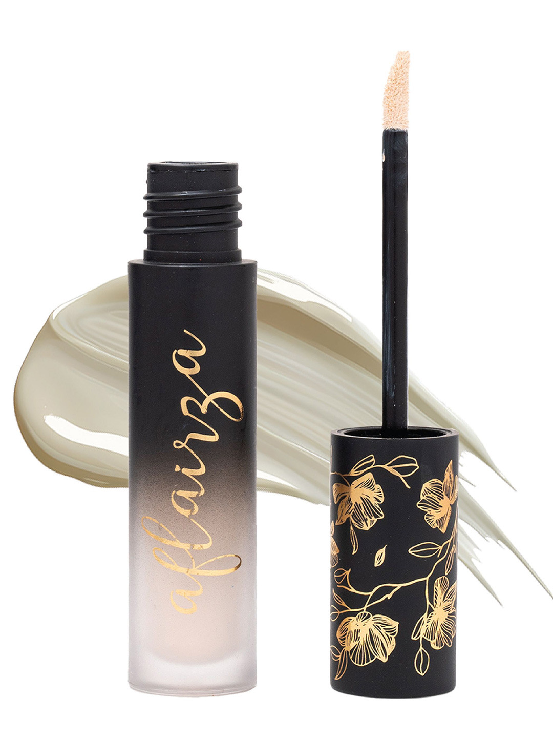 AFLAIRZA Premium Velvet Waterproof Liquid Eyeshadow - 5ml - Off White