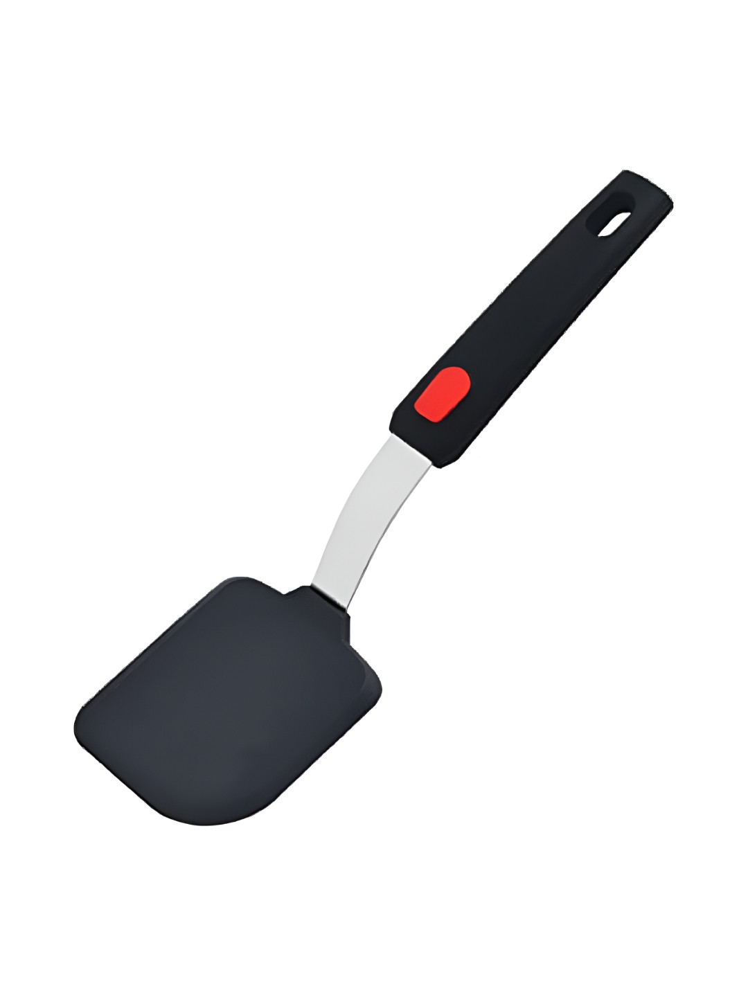 Baskety Black Stainless Steel Silicone Flexible Turner for Flipping Eggs Spatula