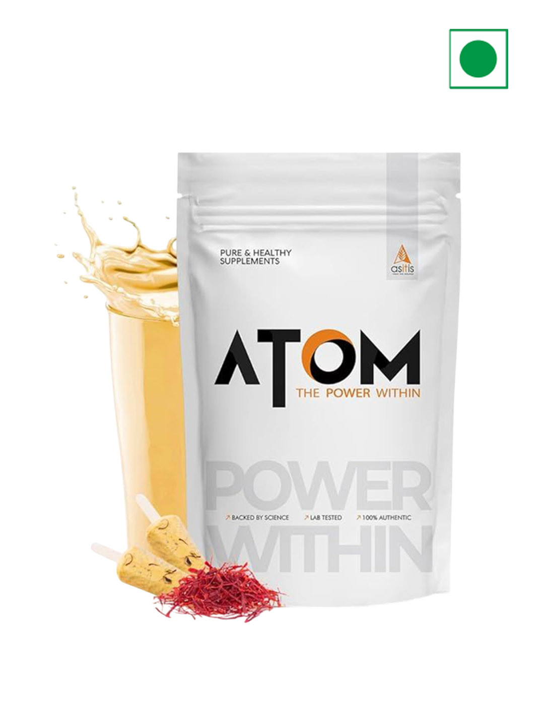 AS-IT-IS Nutrition Whey Protein - Kesar Kulfi - 1 kg