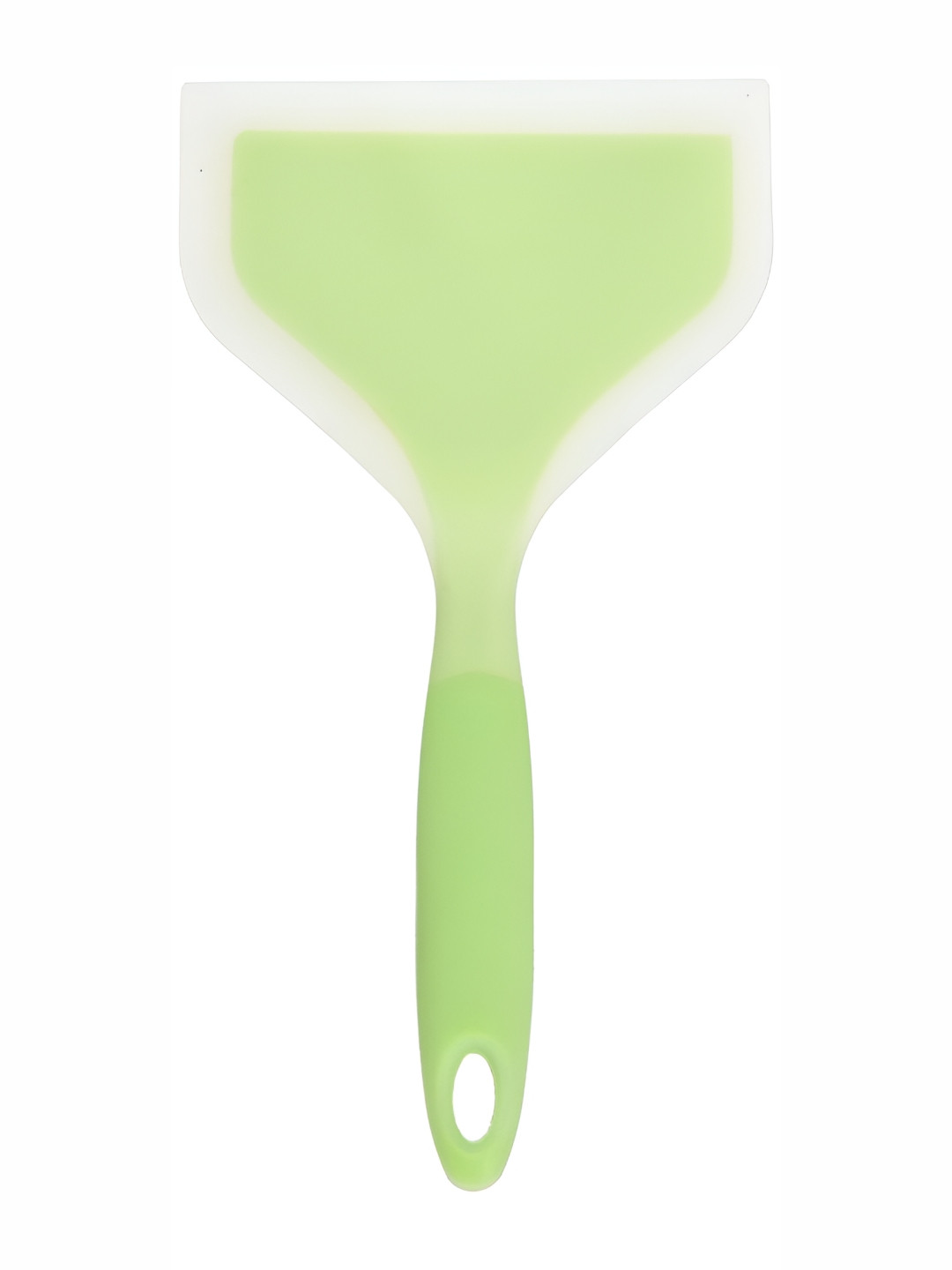 Baskety Blue Heat Resistant Silicone Wiper Spatula