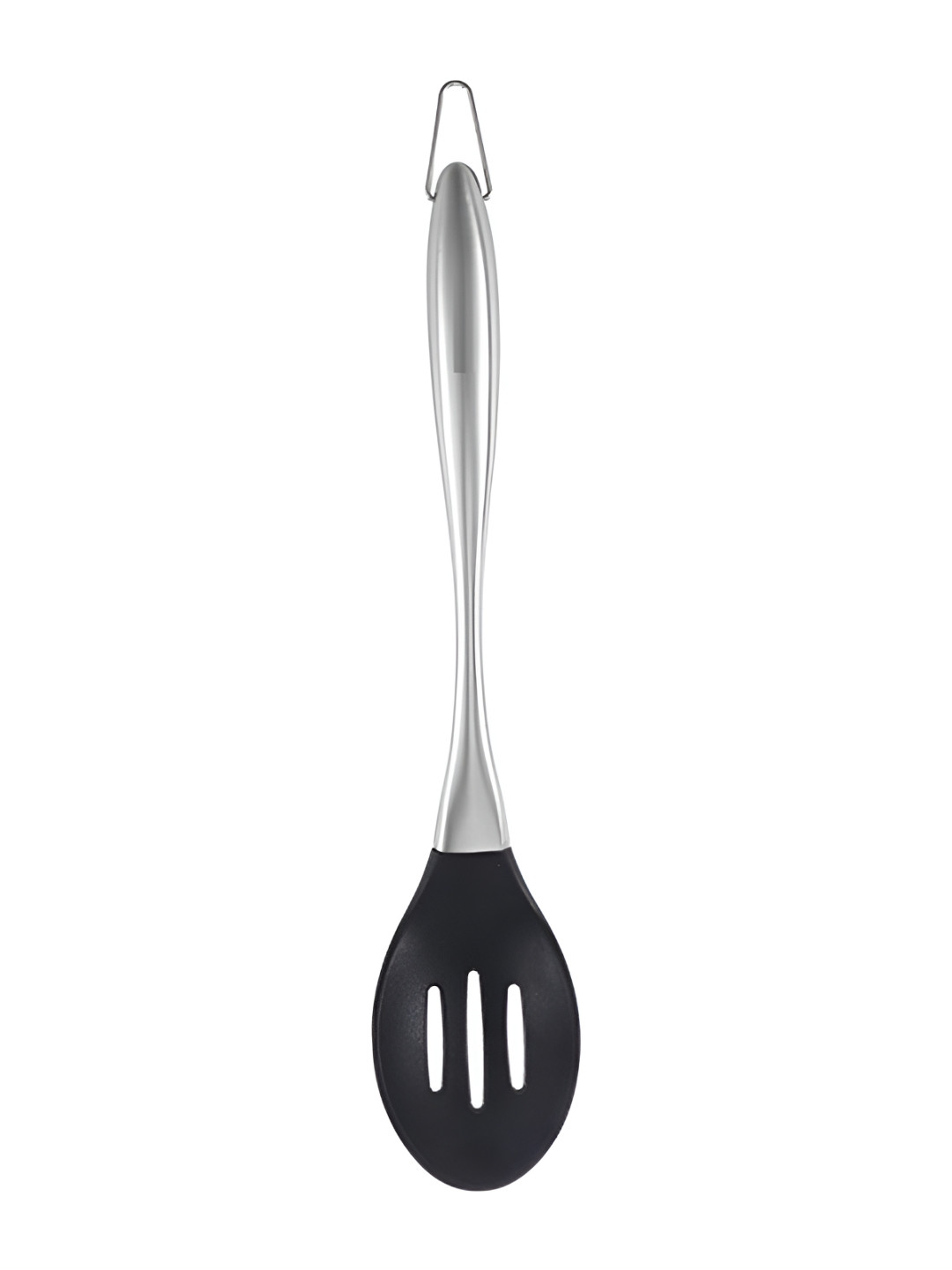 Baskety Black & Silver-Toned Cooking And Serving Spatula