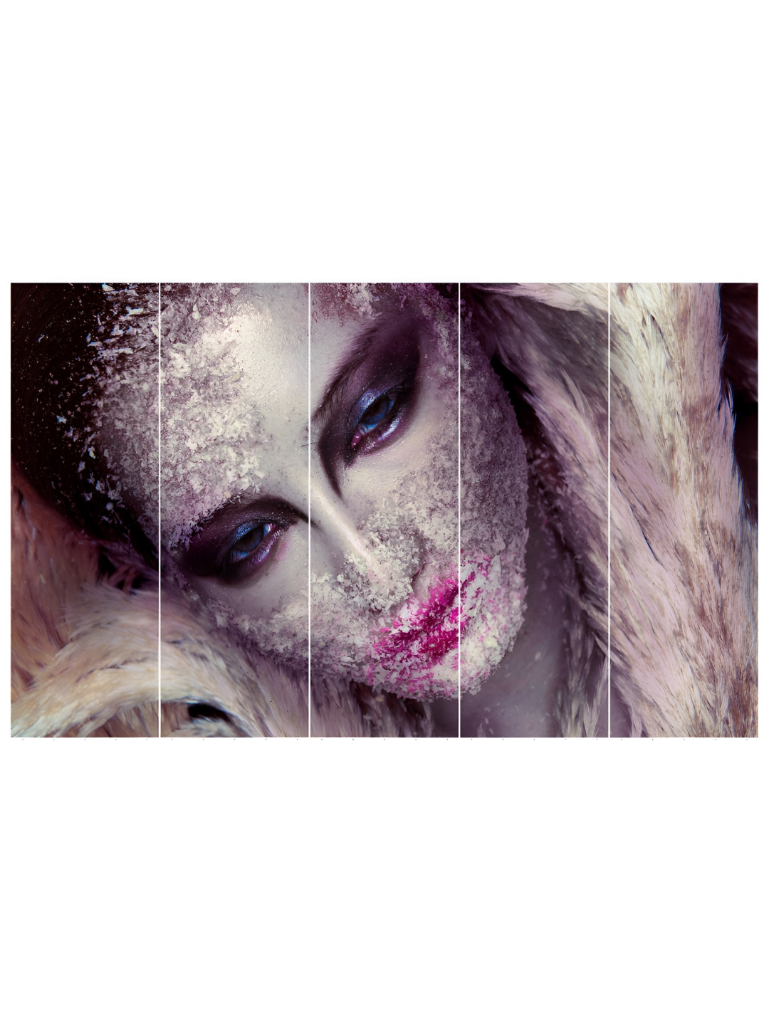 Inephos Creative Artwork Paper 5 Piece Wall Rectangle Paintings Wall Art