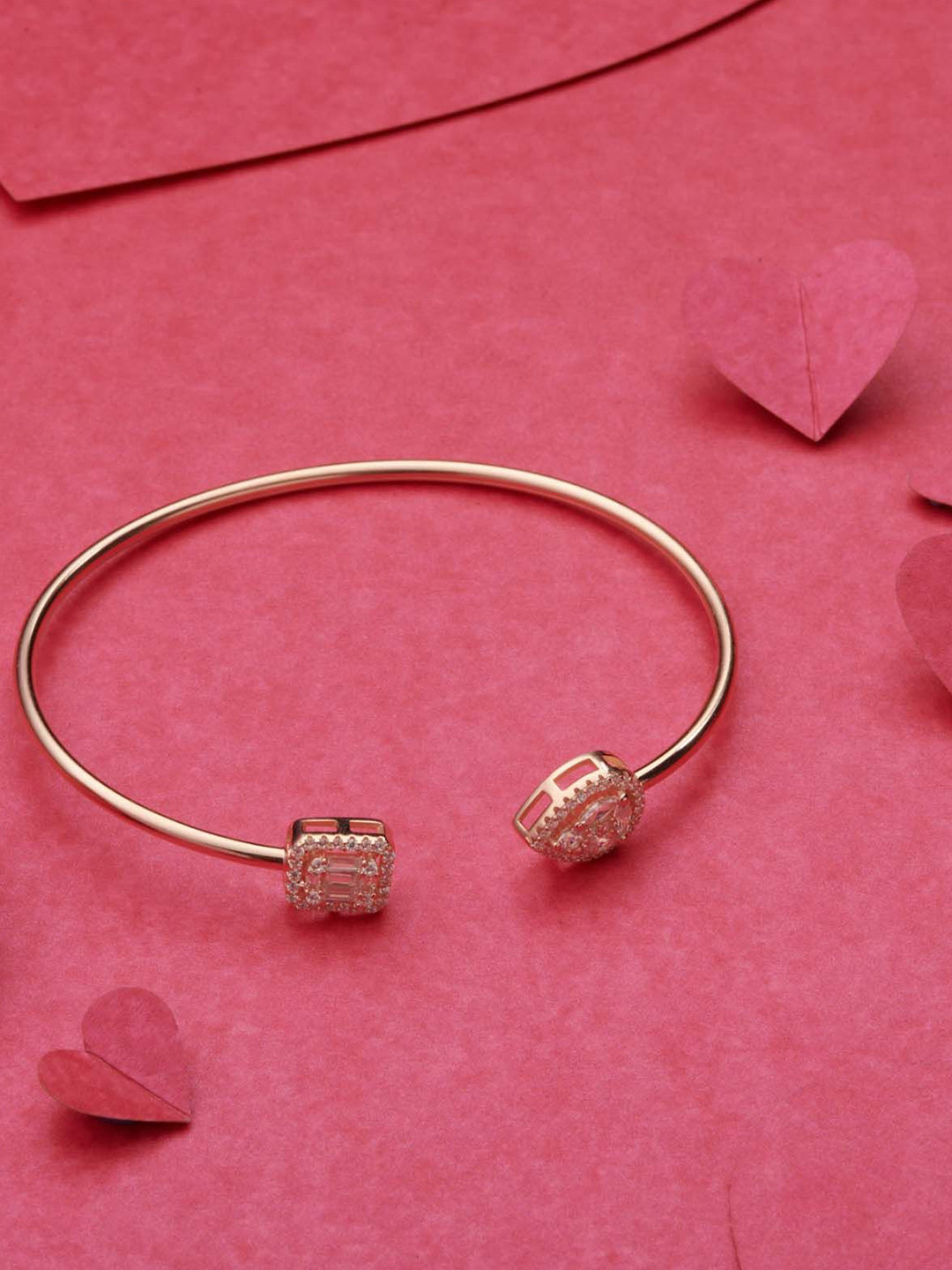 Gargi by P. N. Gadgil & Sons Gold-Toned Kada Style Bracelet