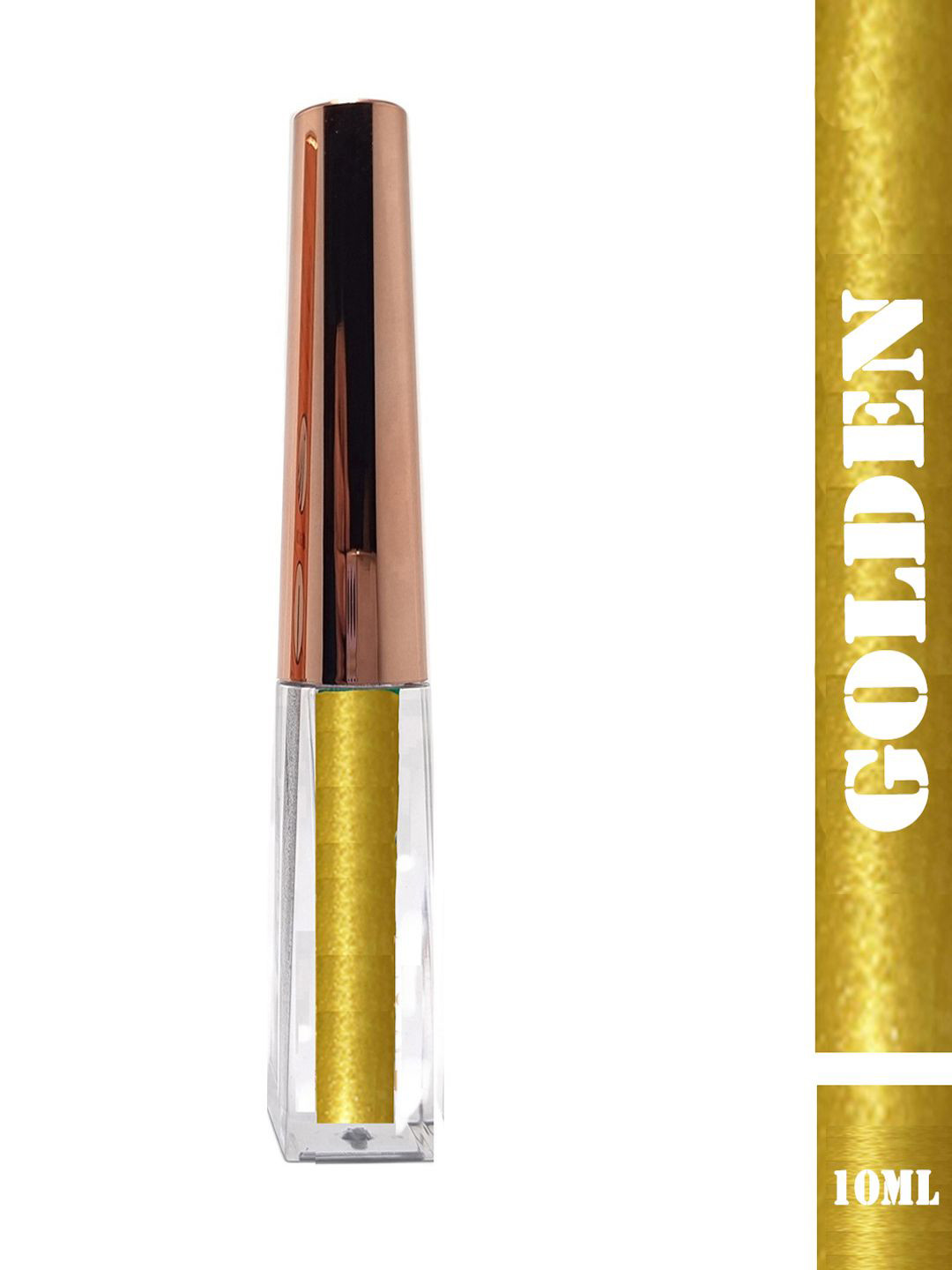 BIGWIG GALLERIA Peramid Waterproof Liquid Glitter Eyeliner- 10 ml Golden