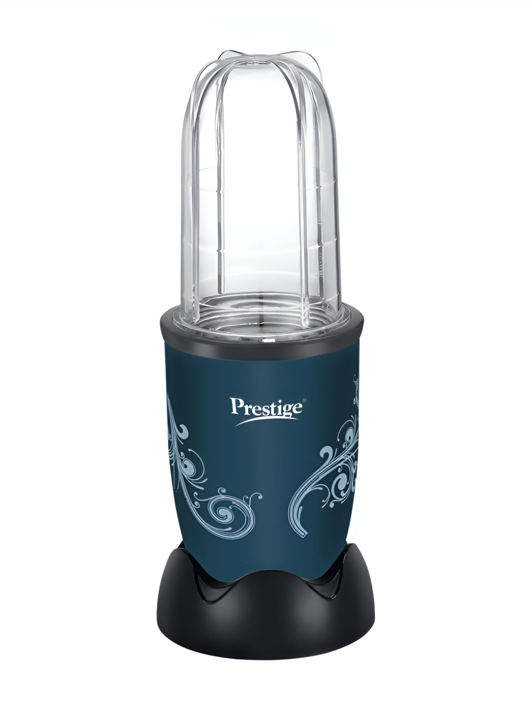 Prestige Nutri-Mix Teal Plastic Dual Safety Interlock System 2 Jars Wet and Dry Grinder-350W