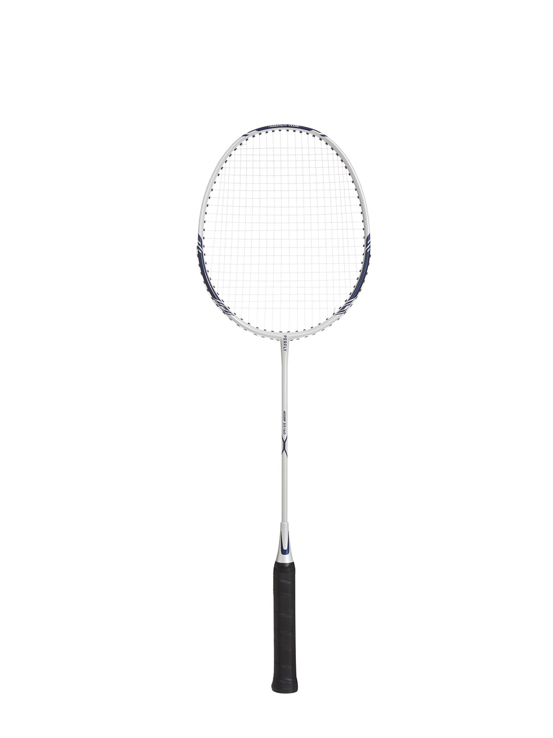 Decathlon PERFLY White & Blue Steel Badminton Racquets