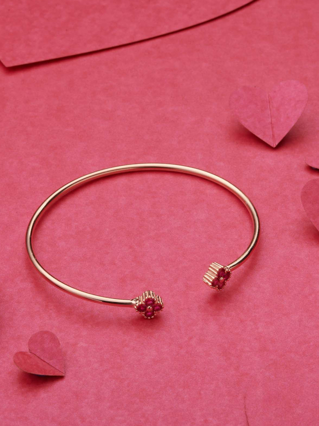 Gargi by P. N. Gadgil & Sons Gold-Toned Kada Bracelet