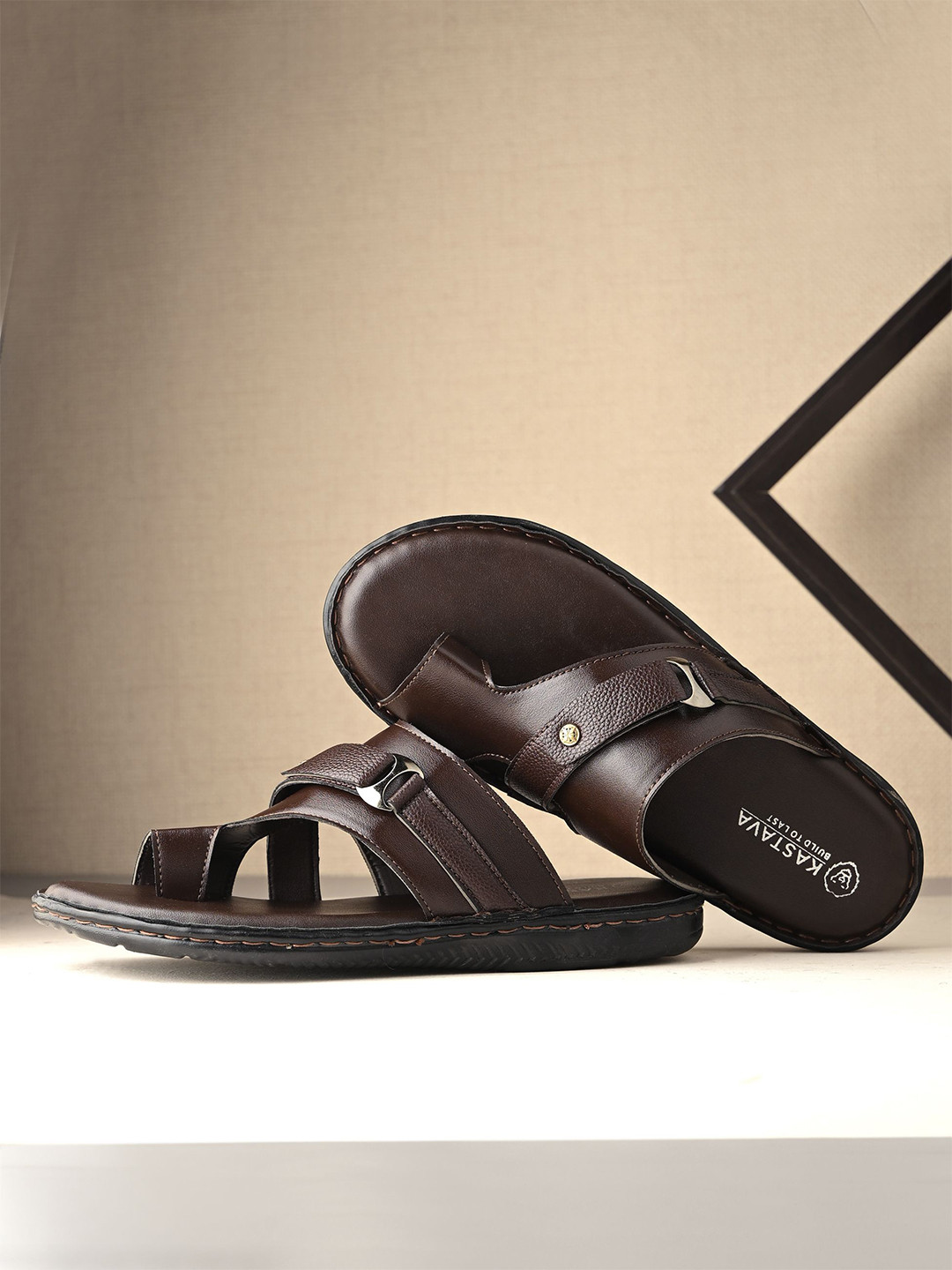 KASTAVA Men Comfort Sandals