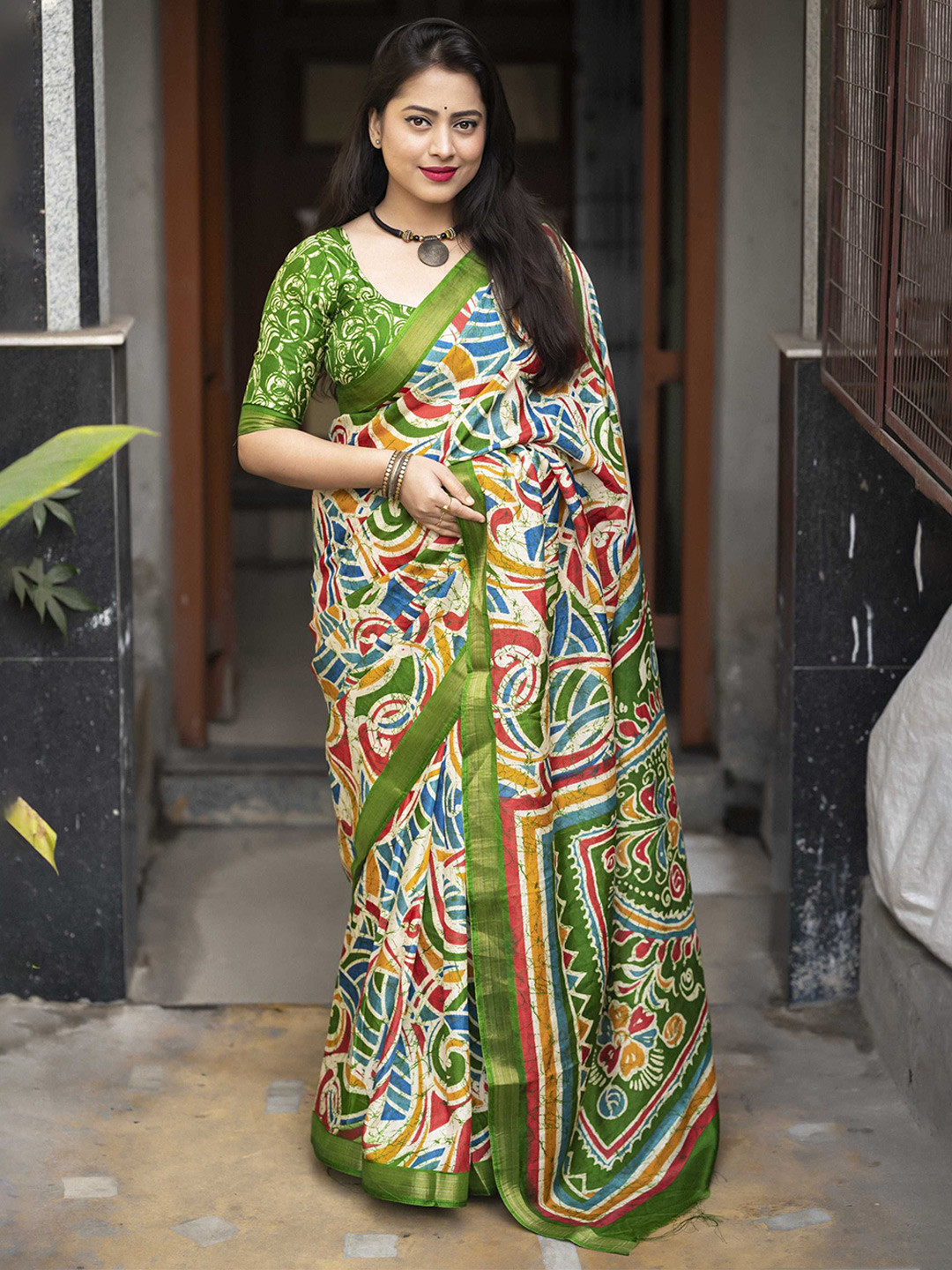 DIVASTRI Batik Saree