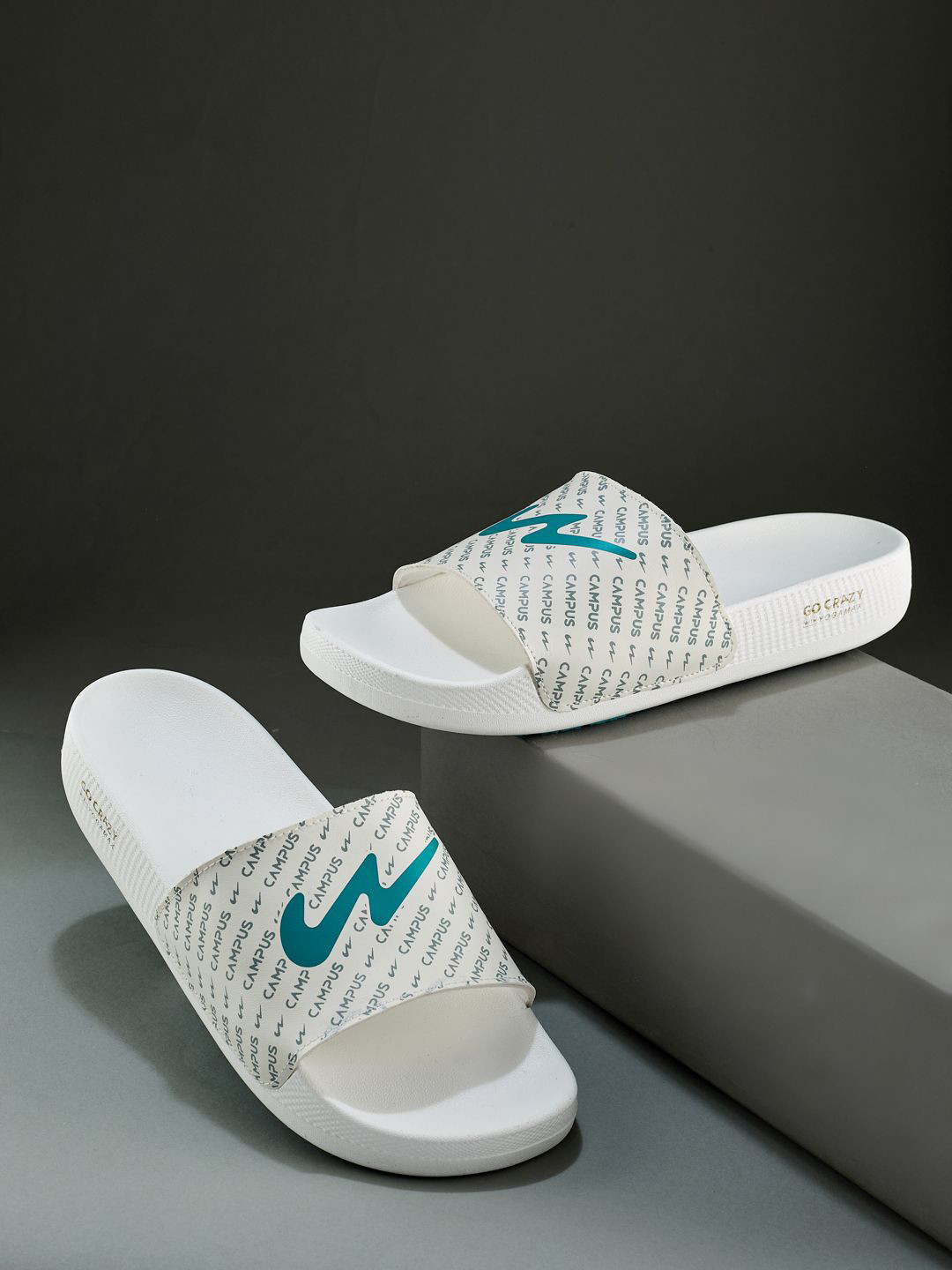 Campus Men SL-444 Printed Sliders