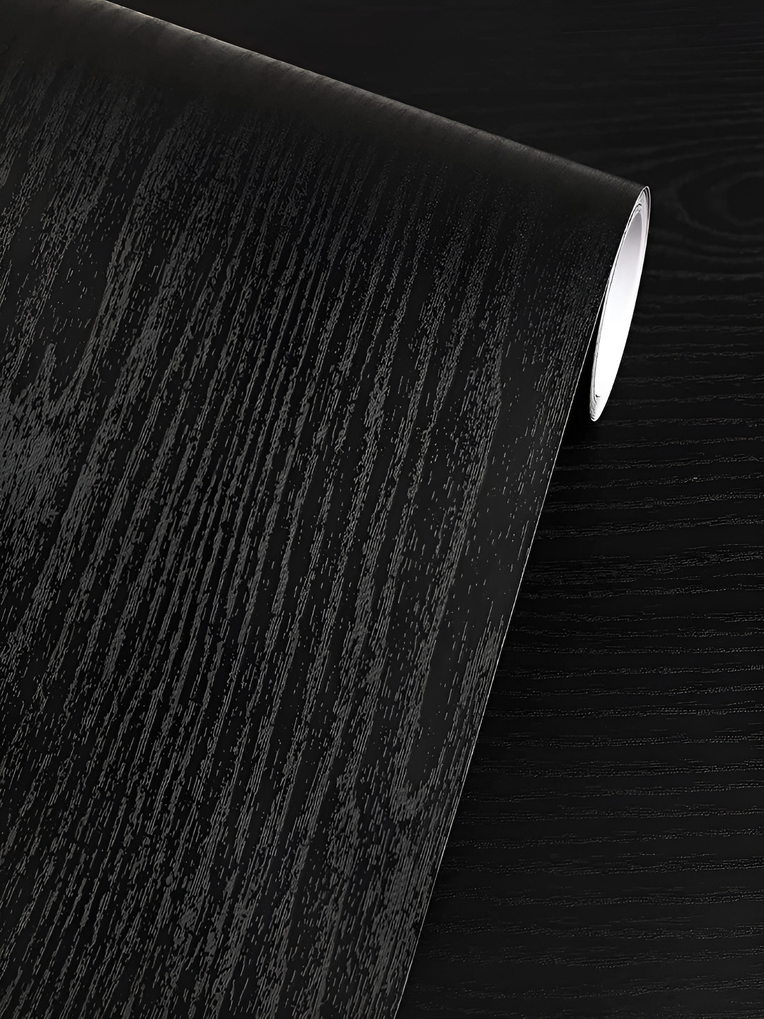 ANNA CREATIONS Black Printed Self-Adhesive Waterproof Wall Sticker