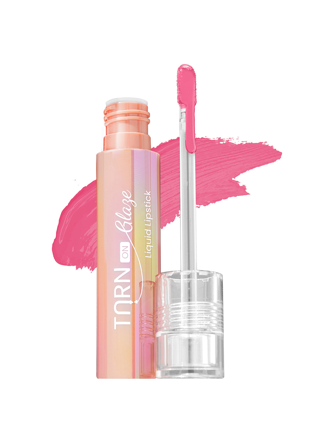 SWISS BEAUTY Select Turn on Glaze Vinyl-Shine Liquid Lipstick 3 ml - Turn On Pink 05