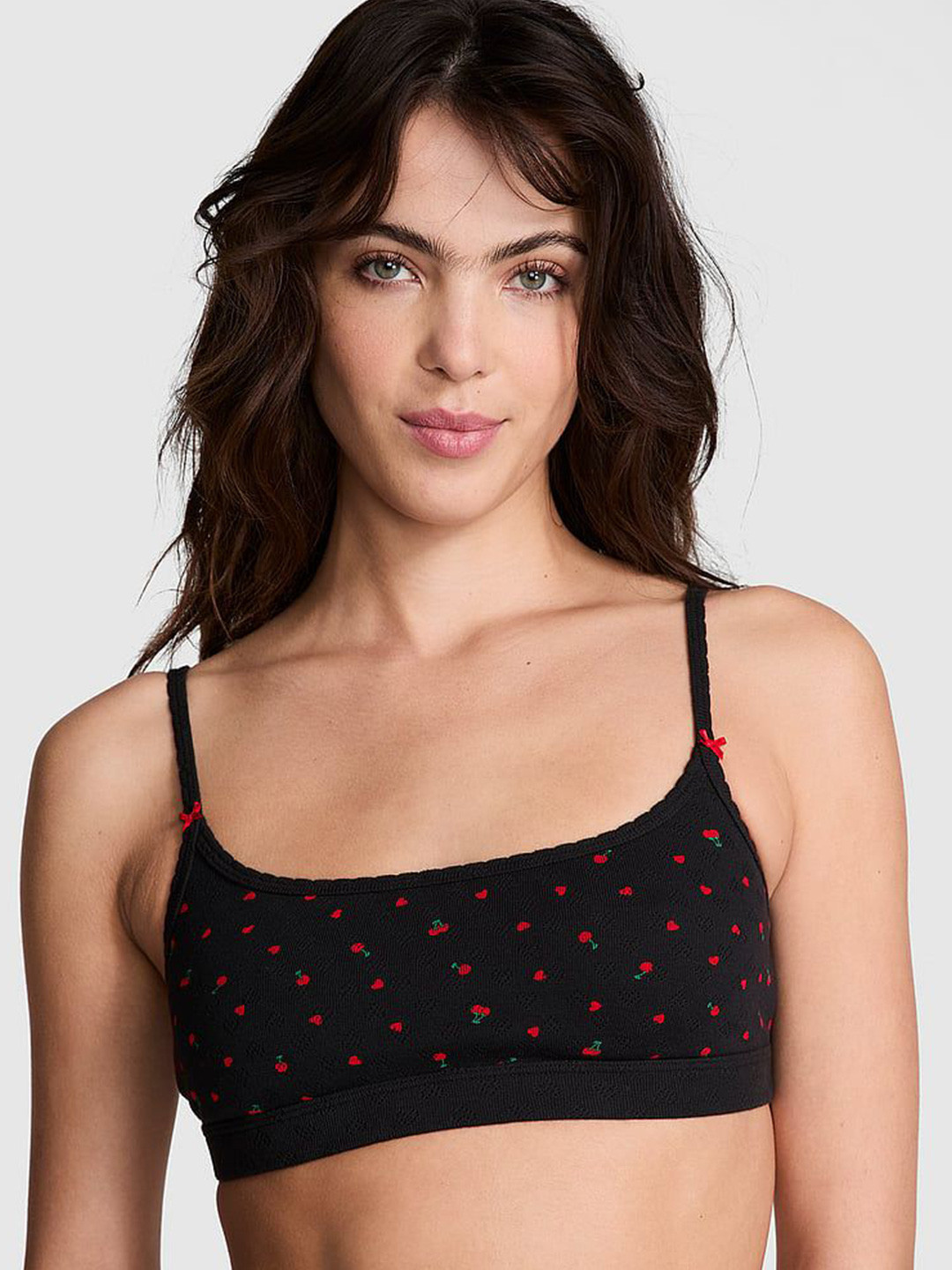 Victoria's Secret Polka Dot Bralette Bra Medium Coverage