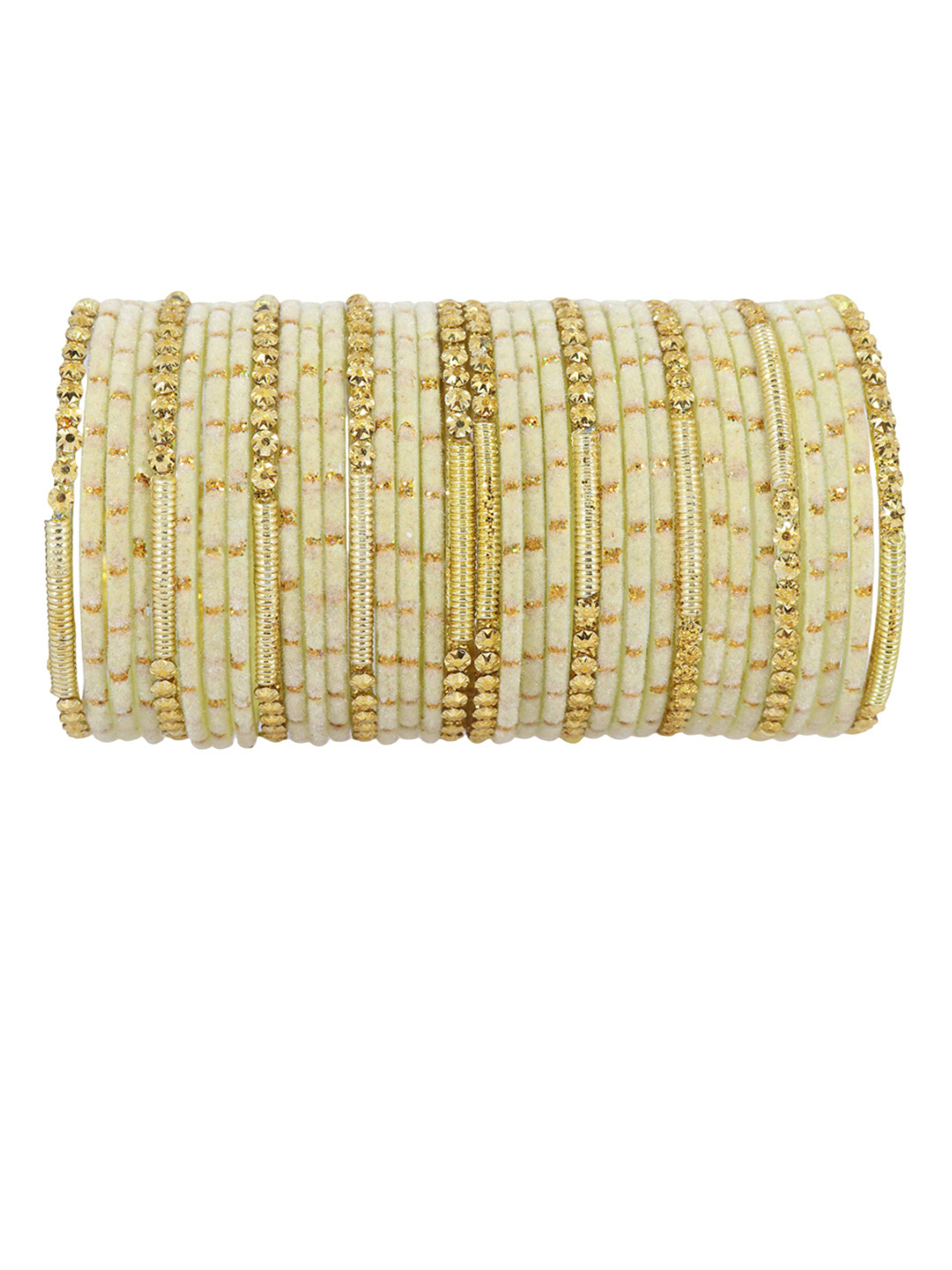 ZULKA Set Of 34 Beaded Bangles