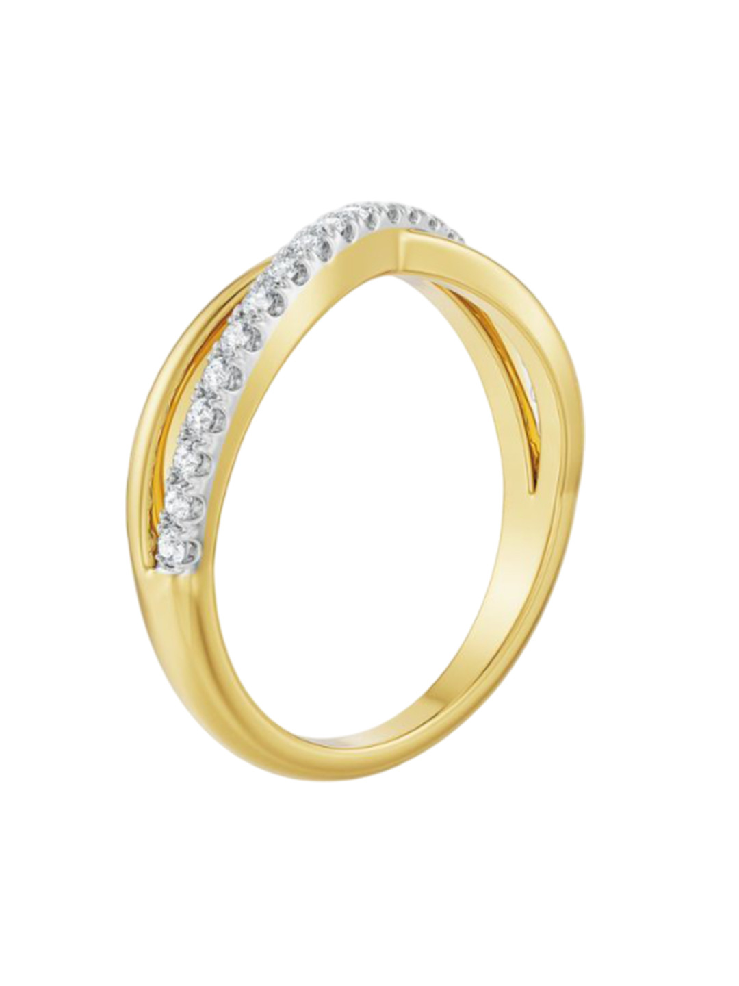 Emori Lovey Dovey Infinity Lab Diamond in 14KT Gold Band