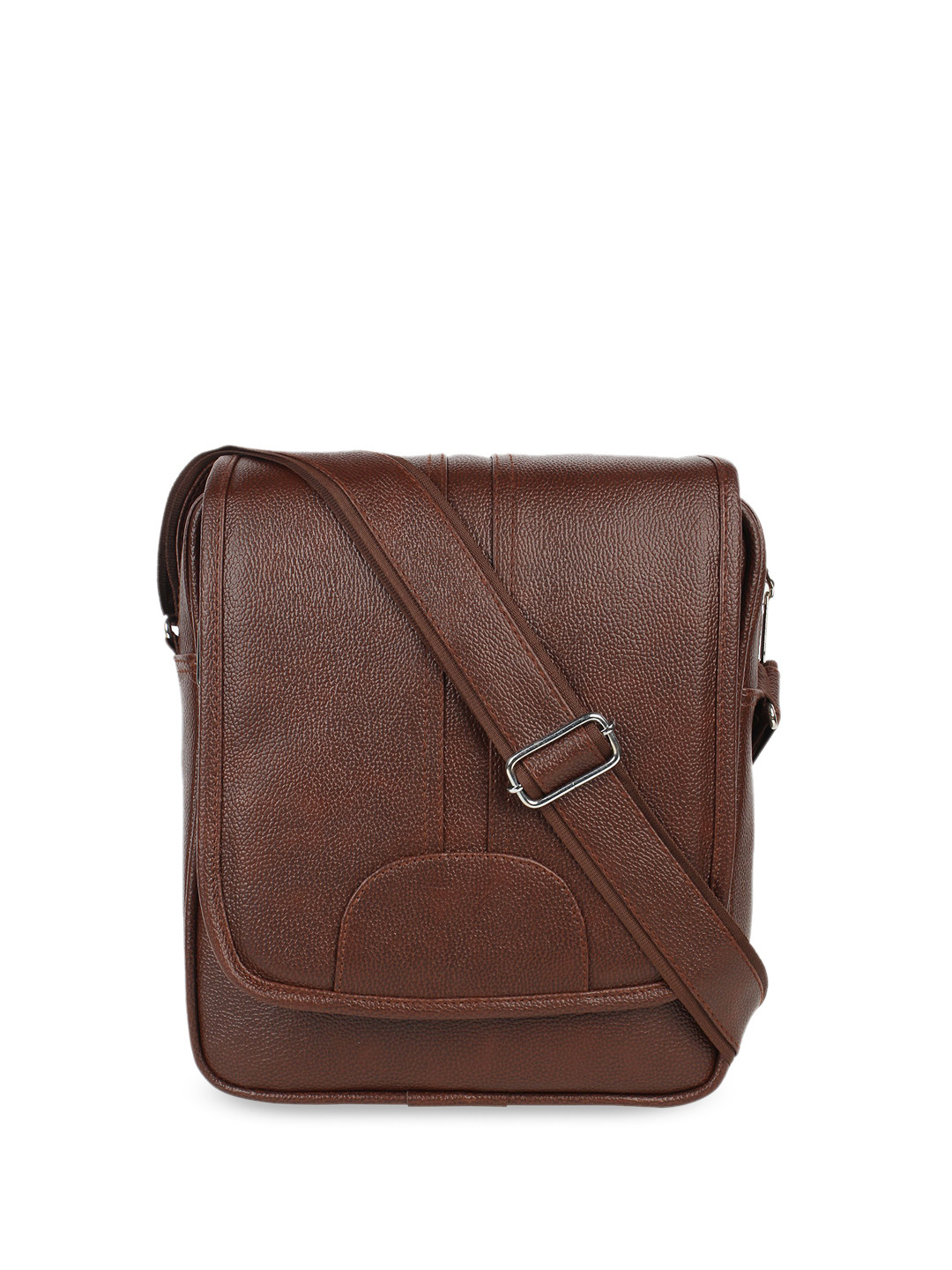 WILDAUK Men Solid Crossbody Leather Sling Bag