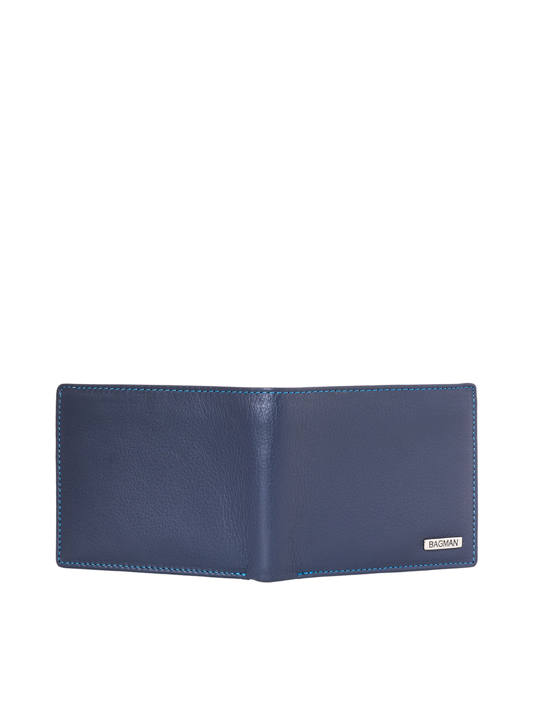 BAGMAN Men Leather Two Fold Wallet
