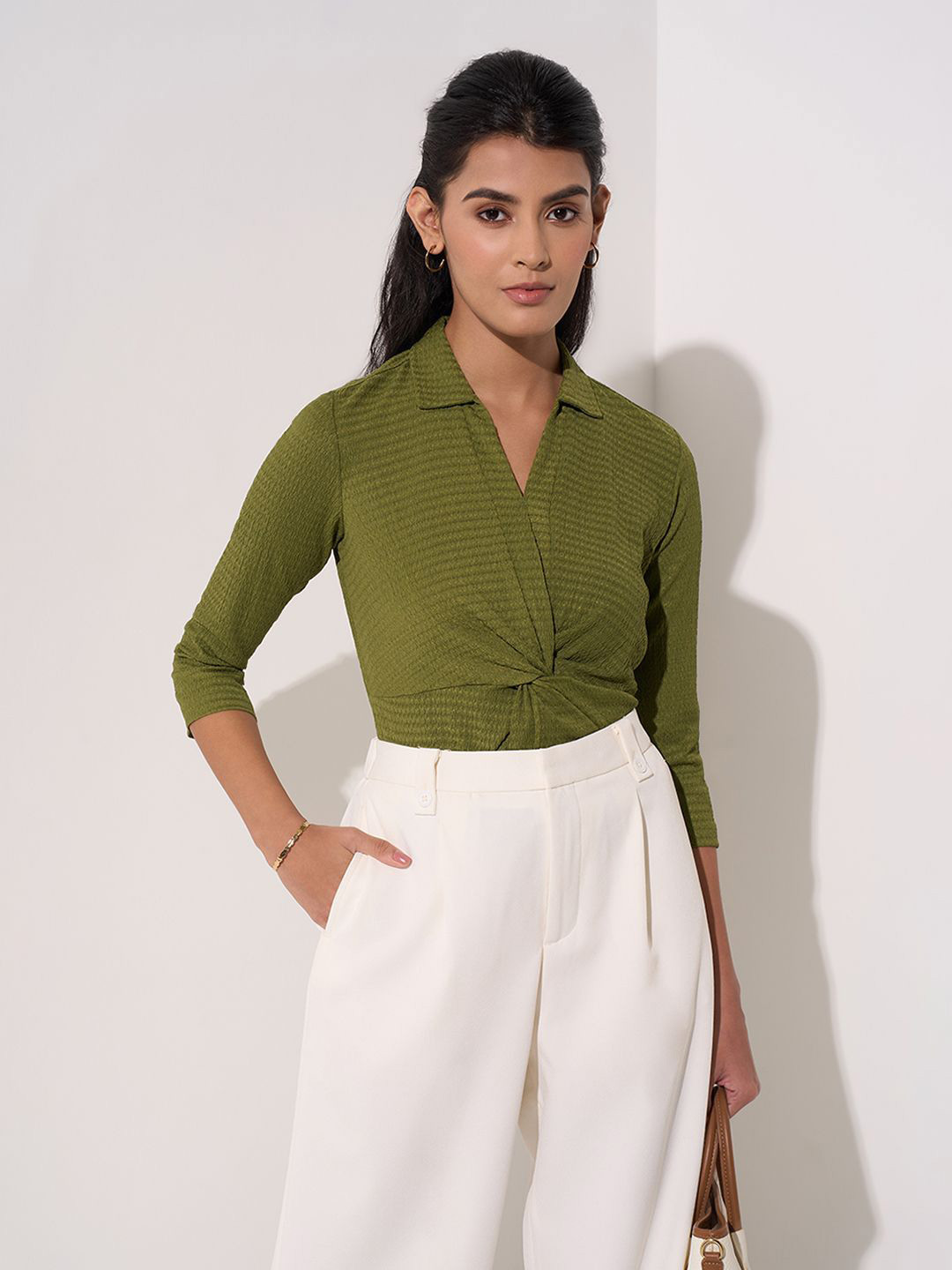 Annabelle by Pantaloons Shirt Style Top