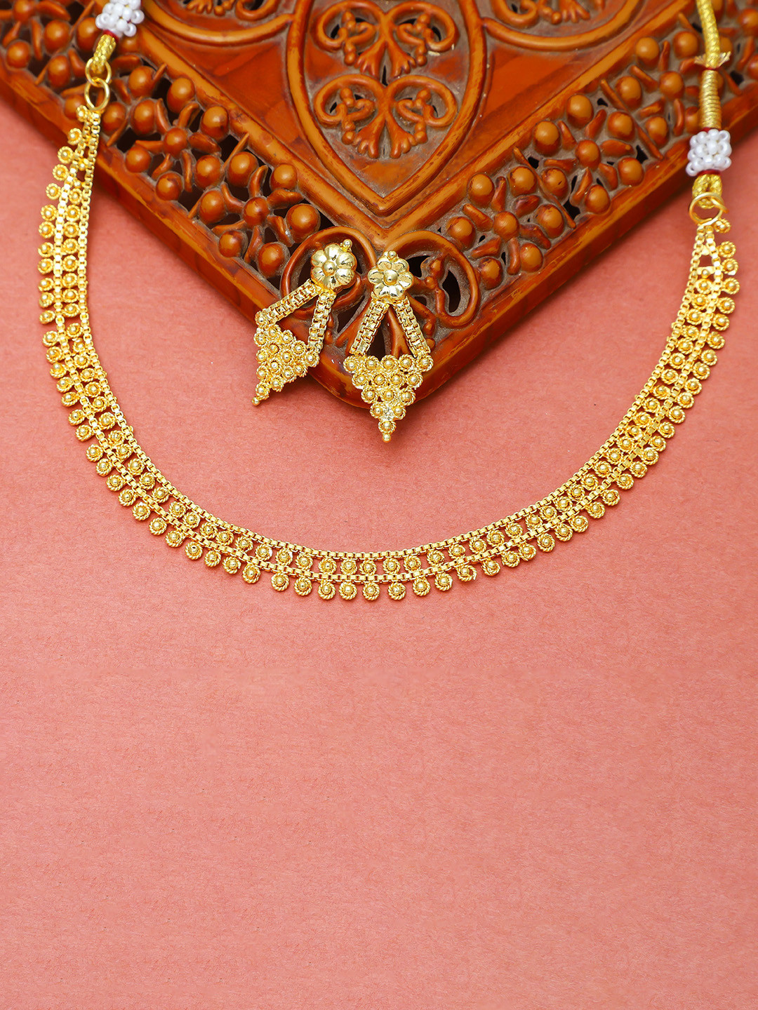 Rujve Jewellery Gold-Plated Jewellery Set