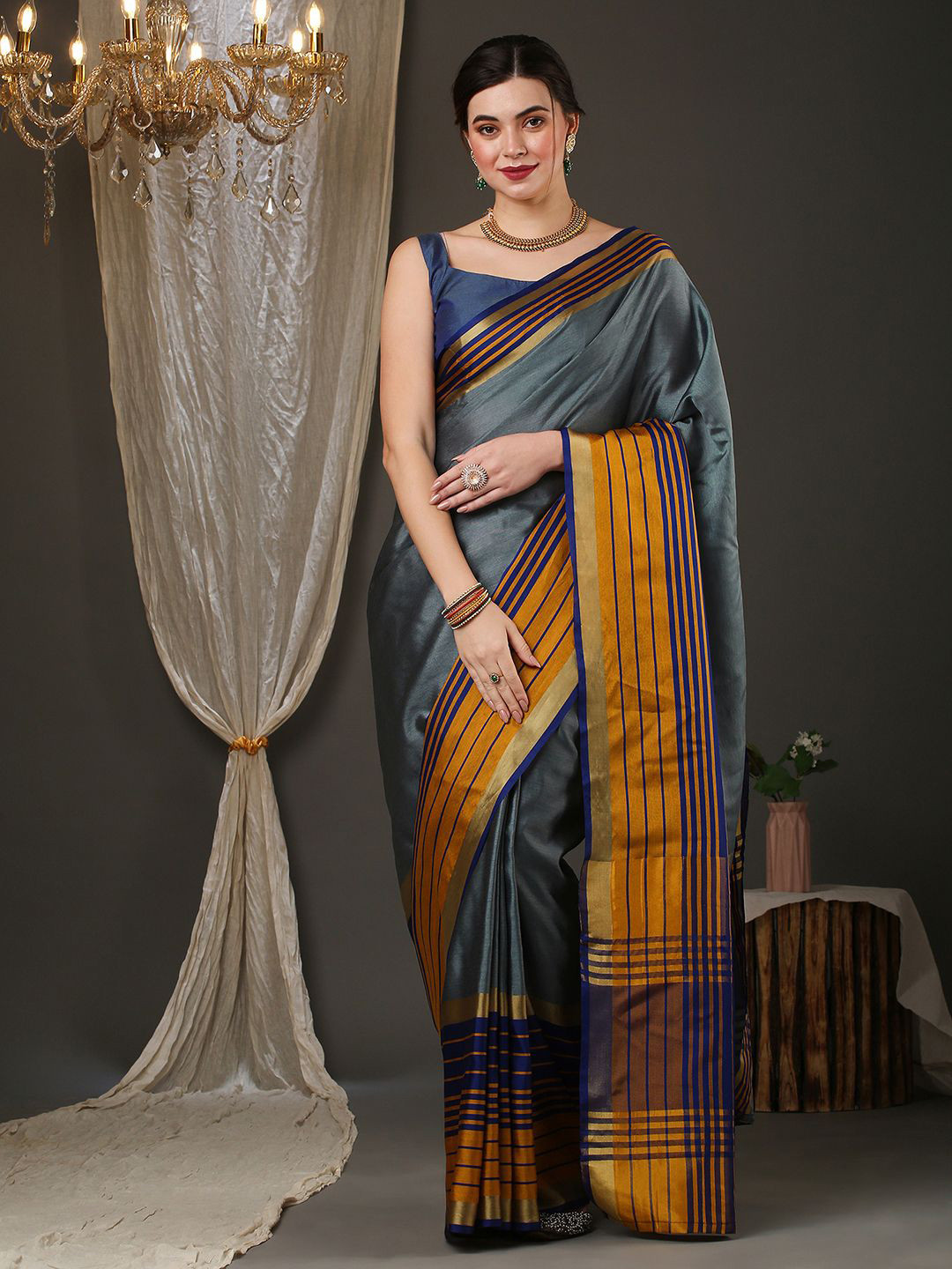Mitera Silk Cotton Saree