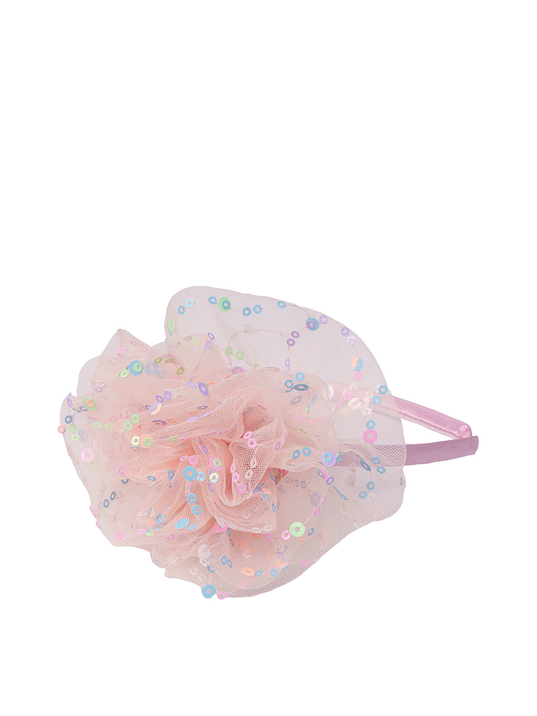 Aye Candy Sequins Flower Hairband