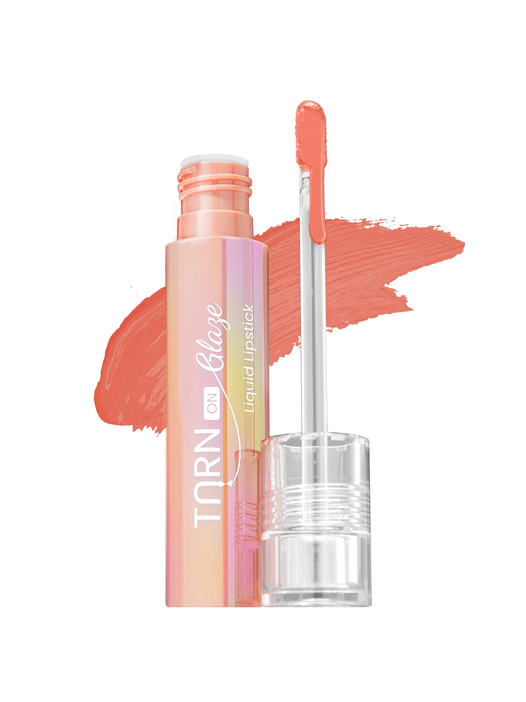 SWISS BEAUTY Turn On Glaze Liquid Lipstick With Vitamin E 3ml - Quite Coral 4